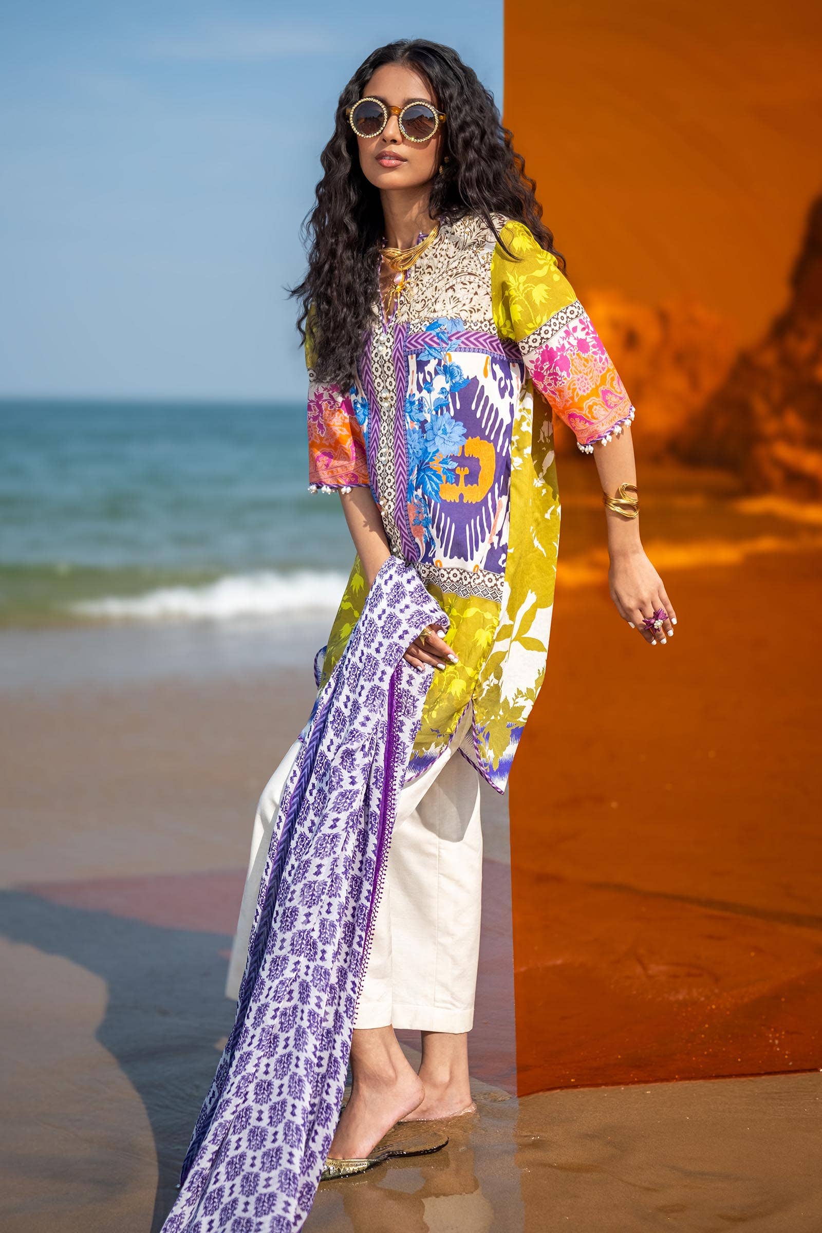 Sana Safinaz | Mahay Spring 24 | H241-015B-2I - Official Sana Safinaz stockist in UK - Sakeena London