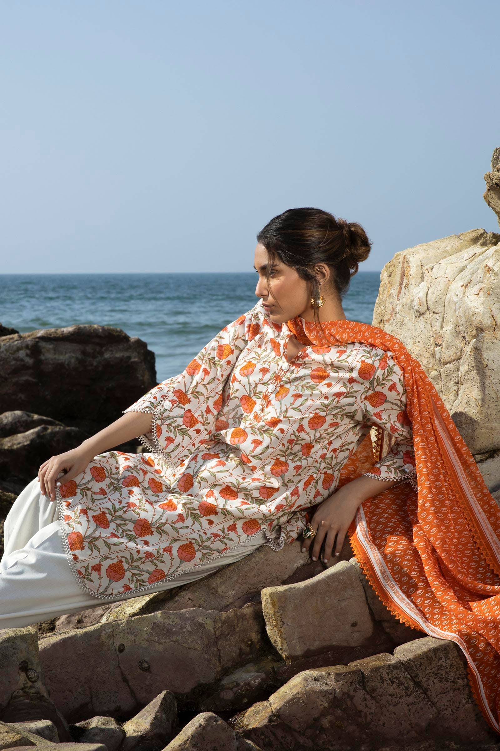Sana Safinaz | Mahay Spring 24 | H241-002B-2BI - Official Sana Safinaz stockist in UK - Sakeena London