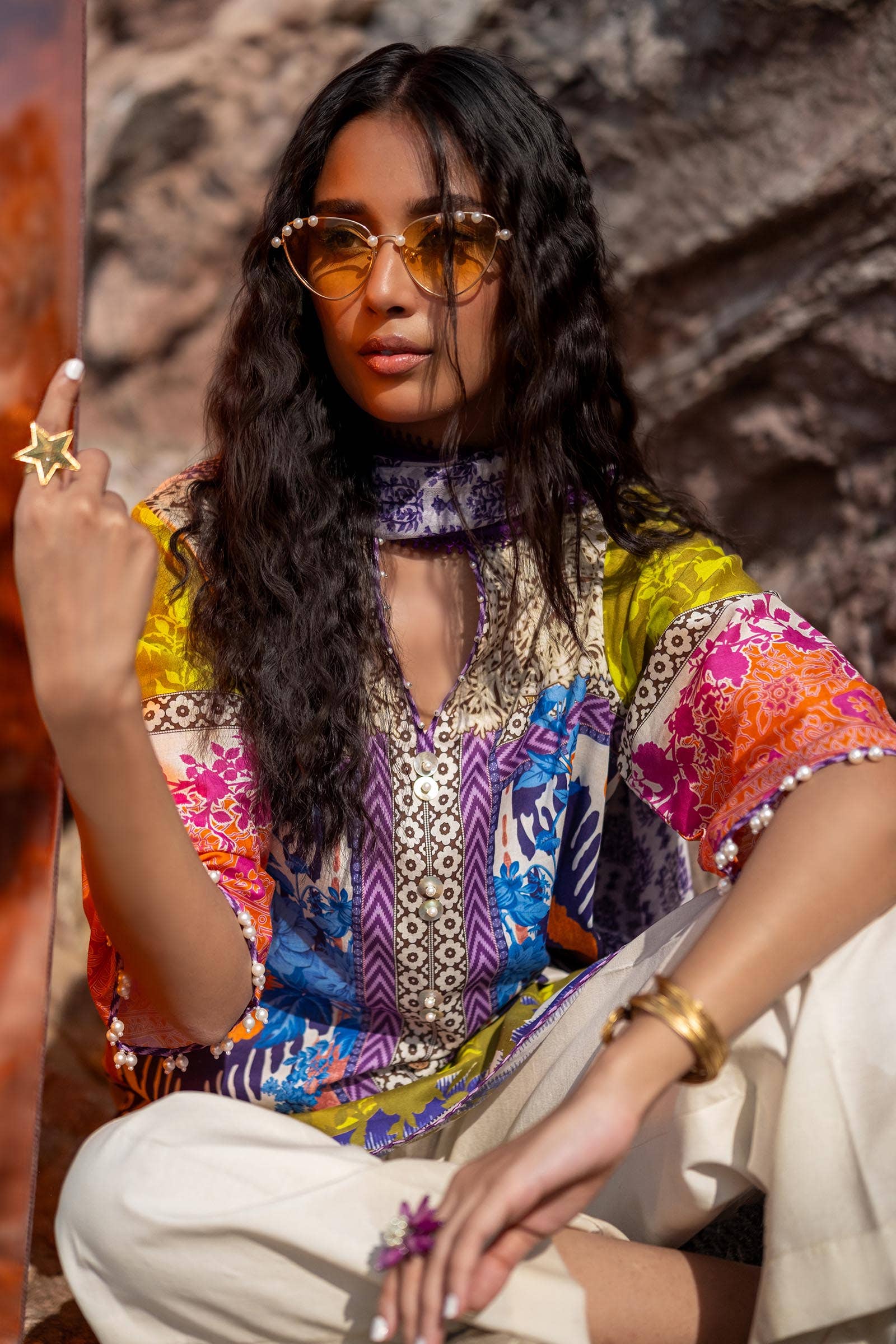 Sana Safinaz | Mahay Spring 24 | H241-015B-2I - Official Sana Safinaz stockist in UK - Sakeena London