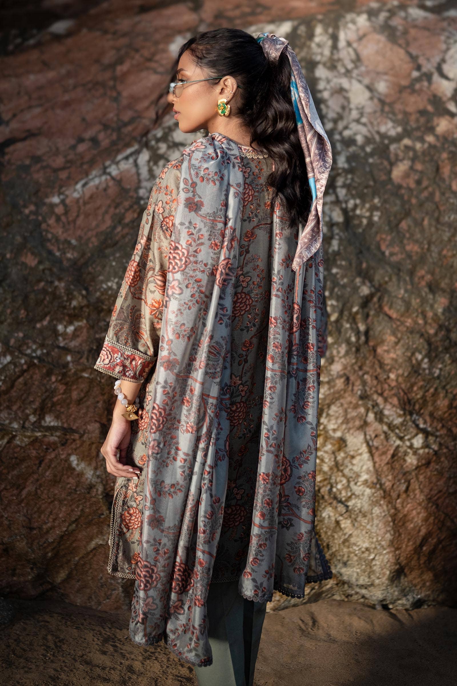 Sana Safinaz | Mahay Spring 24 | H241-016A-3CK - Official Sana Safinaz stockist in UK - Sakeena London