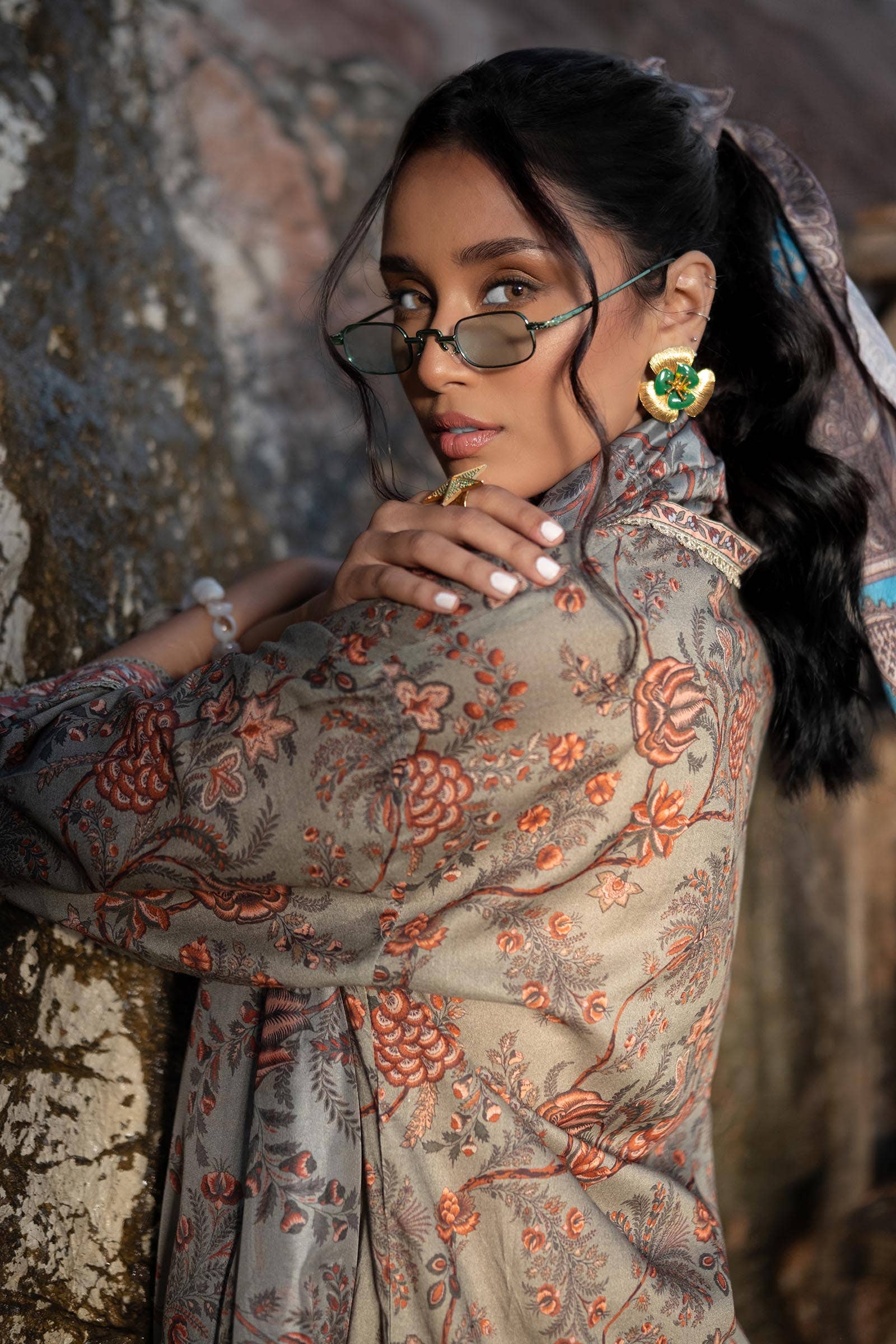 Sana Safinaz | Mahay Spring 24 | H241-016A-3CK - Official Sana Safinaz stockist in UK - Sakeena London