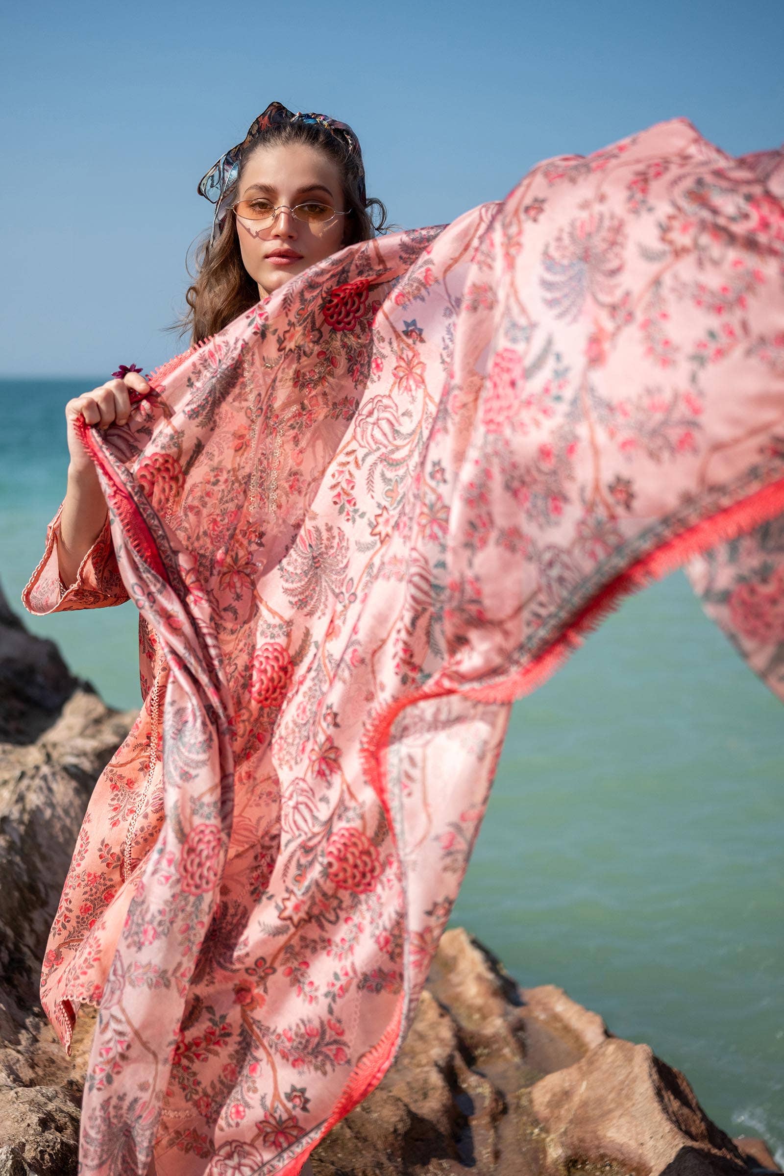 Sana Safinaz | Mahay Spring 24 | H241-016B-3CK - Official Sana Safinaz stockist in UK - Sakeena London