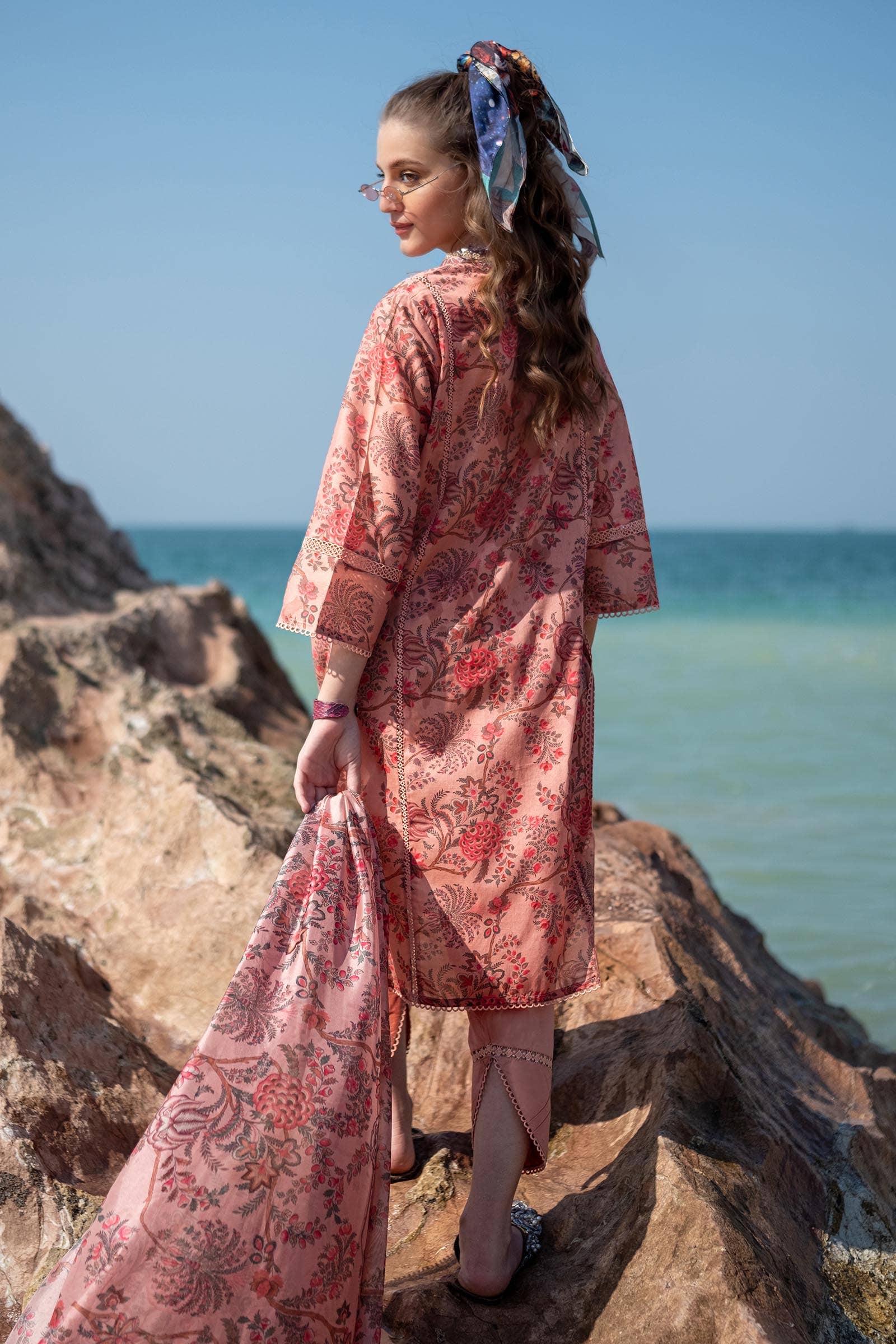 Sana Safinaz | Mahay Spring 24 | H241-016B-3CK - Official Sana Safinaz stockist in UK - Sakeena London