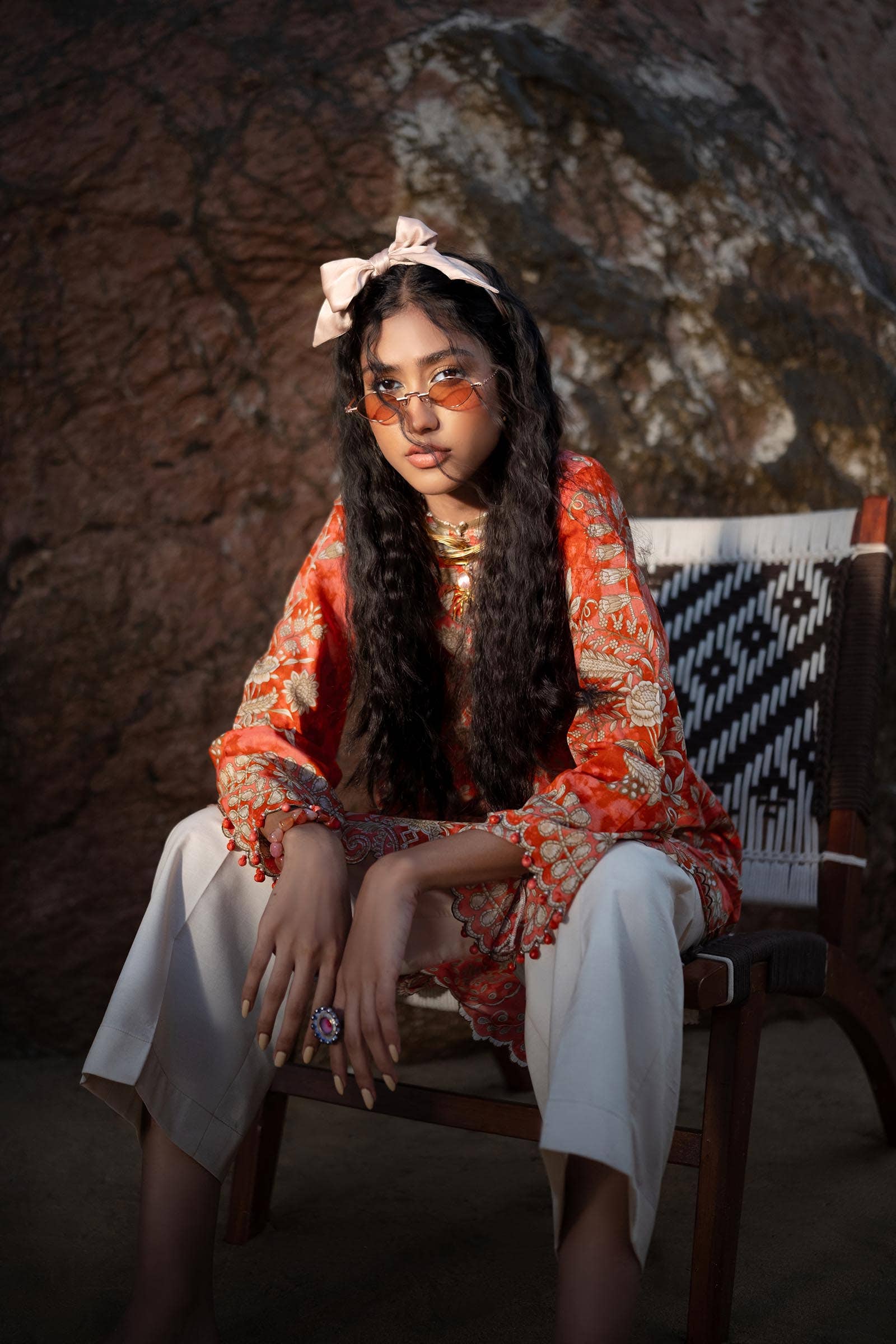 Sana Safinaz | Mahay Spring 24 | H241-018A-2BG - Official Sana Safinaz stockist in UK - Sakeena London