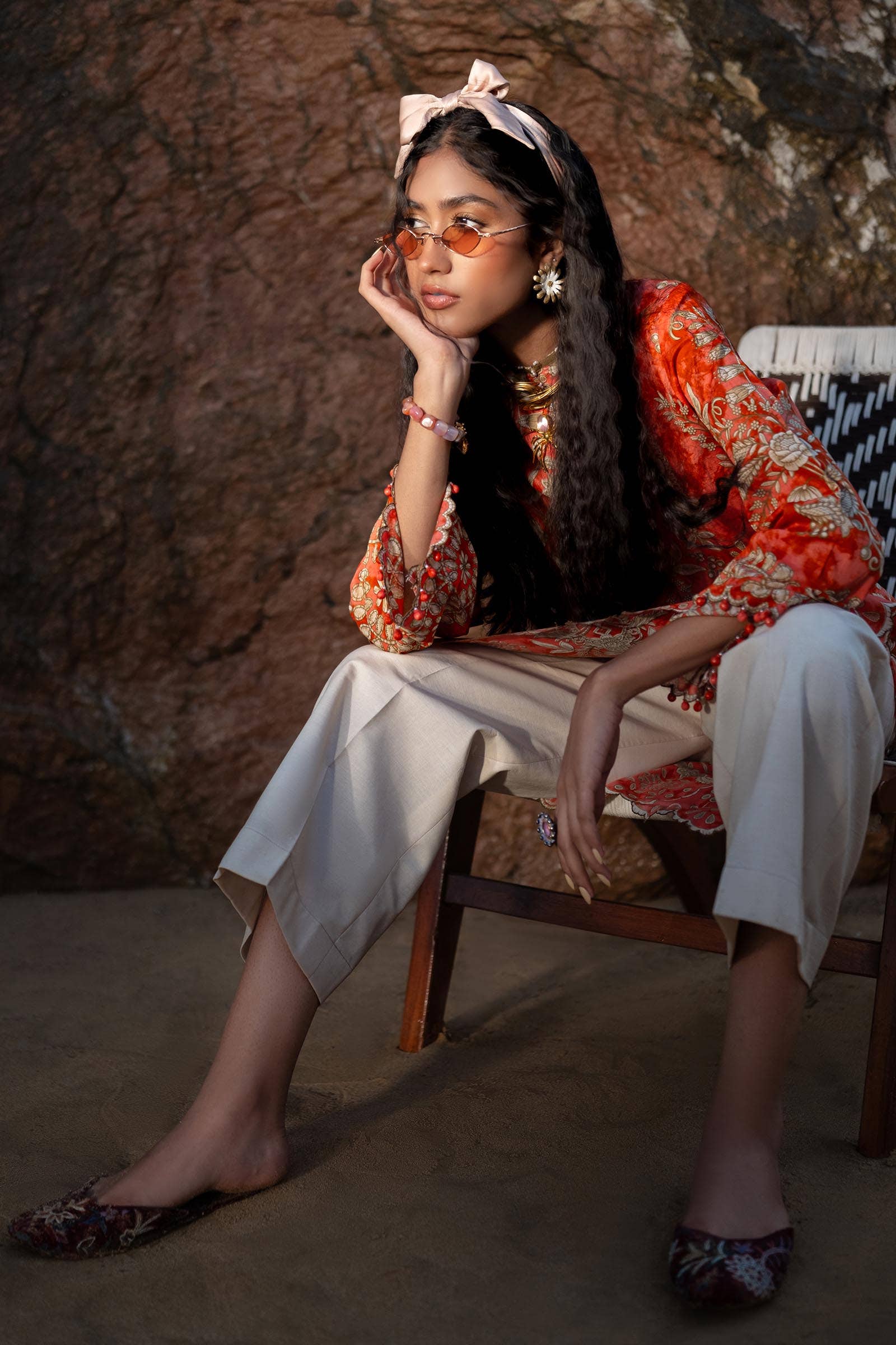 Sana Safinaz | Mahay Spring 24 | H241-018A-2BG - Official Sana Safinaz stockist in UK - Sakeena London