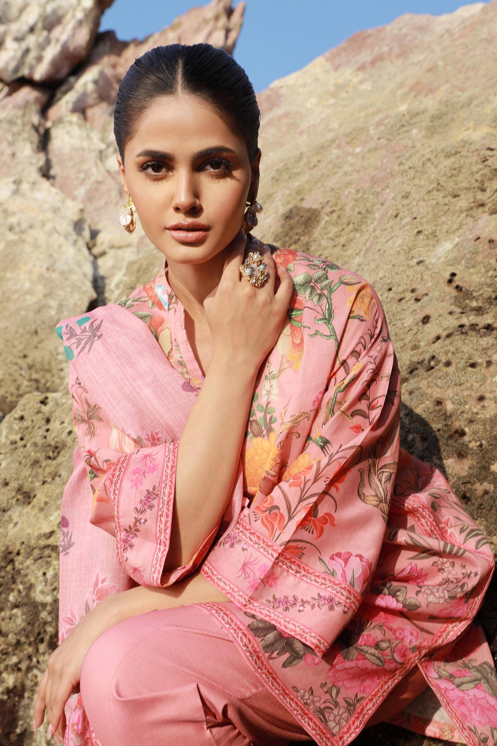 Sana Safinaz | Mahay Spring 24 | H241-019A-3CS - Official Sana Safinaz stockist in UK - Sakeena London
