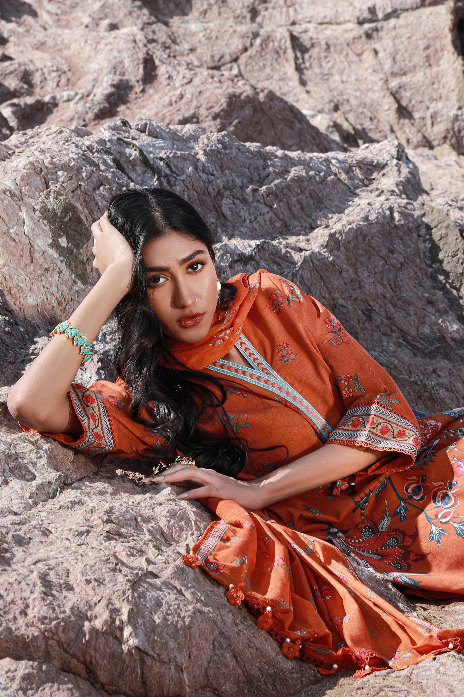 Sana Safinaz | Mahay Spring 24 | H241-020A-3CG - Official Sana Safinaz stockist in UK - Sakeena London