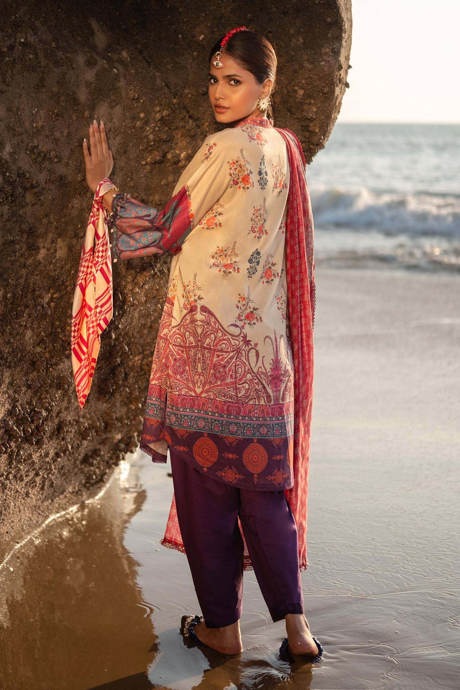 Sana Safinaz | Mahay Spring 24 | H241-021B-3DE - Official Sana Safinaz stockist in UK - Sakeena London