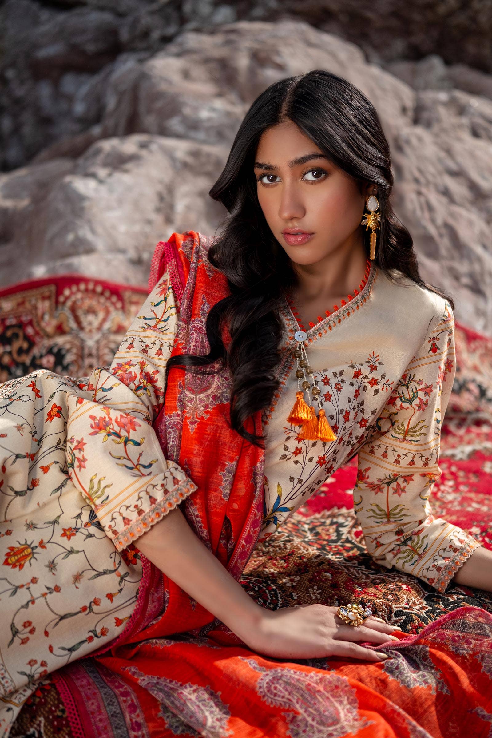 Sana Safinaz | Mahay Spring 24 | H241-023A-2DD - Official Sana Safinaz stockist in UK - Sakeena London