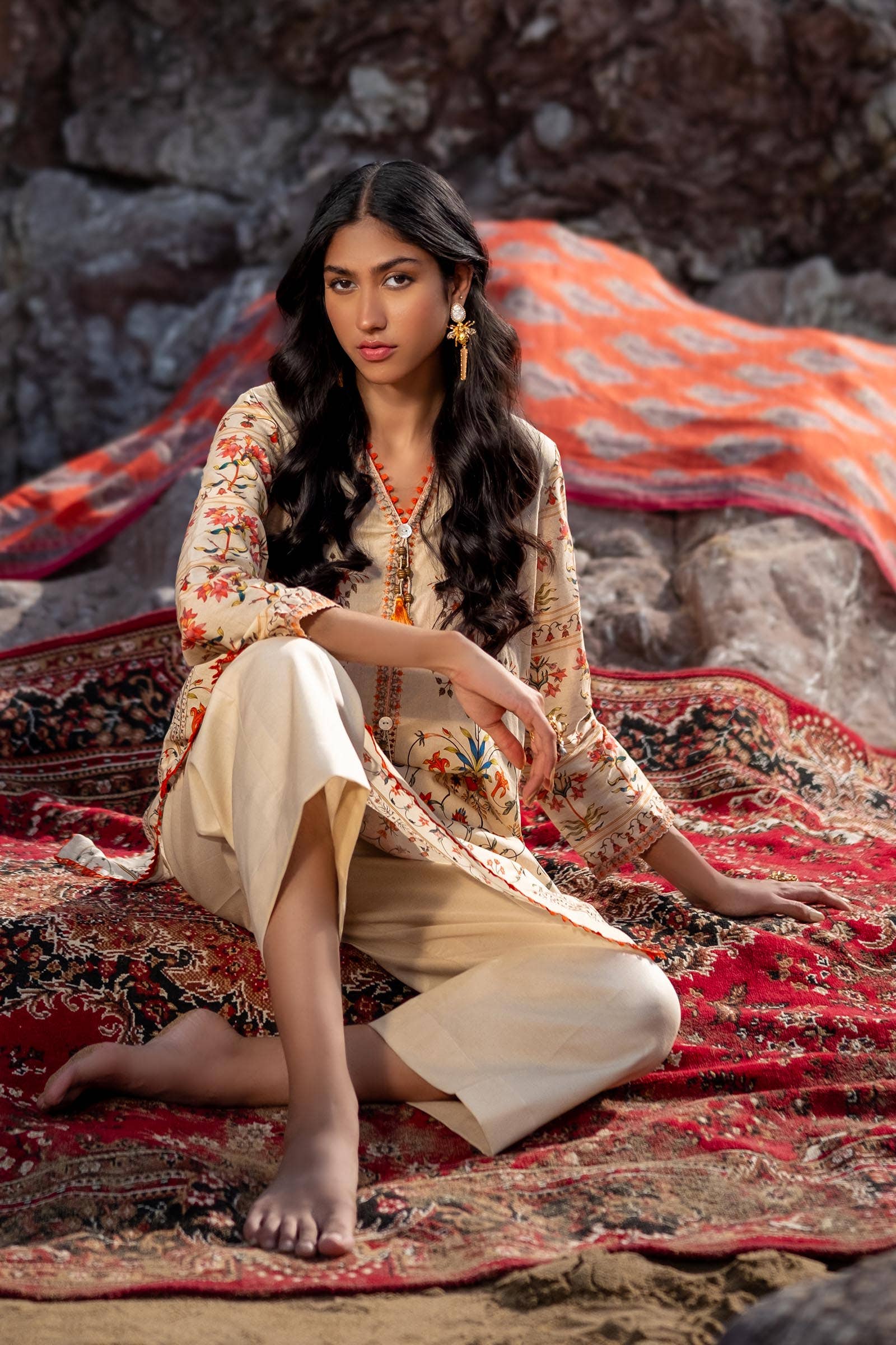 Sana Safinaz | Mahay Spring 24 | H241-023A-2DD - Official Sana Safinaz stockist in UK - Sakeena London