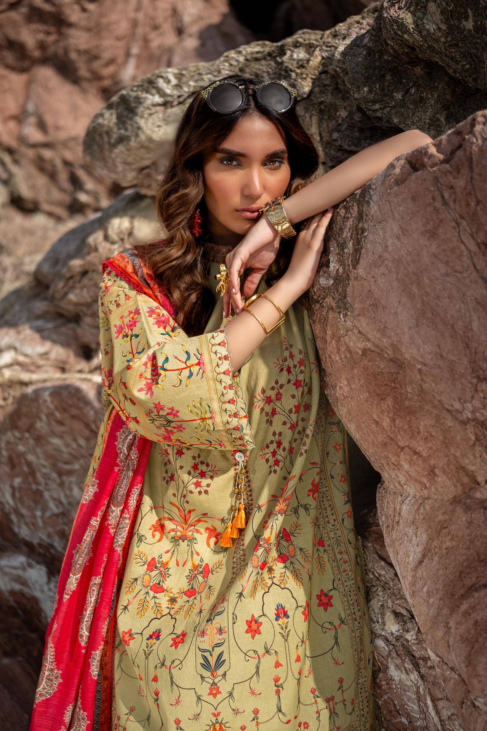 Sana Safinaz | Mahay Spring 24 | H241-023B-2DD - Official Sana Safinaz stockist in UK - Sakeena London