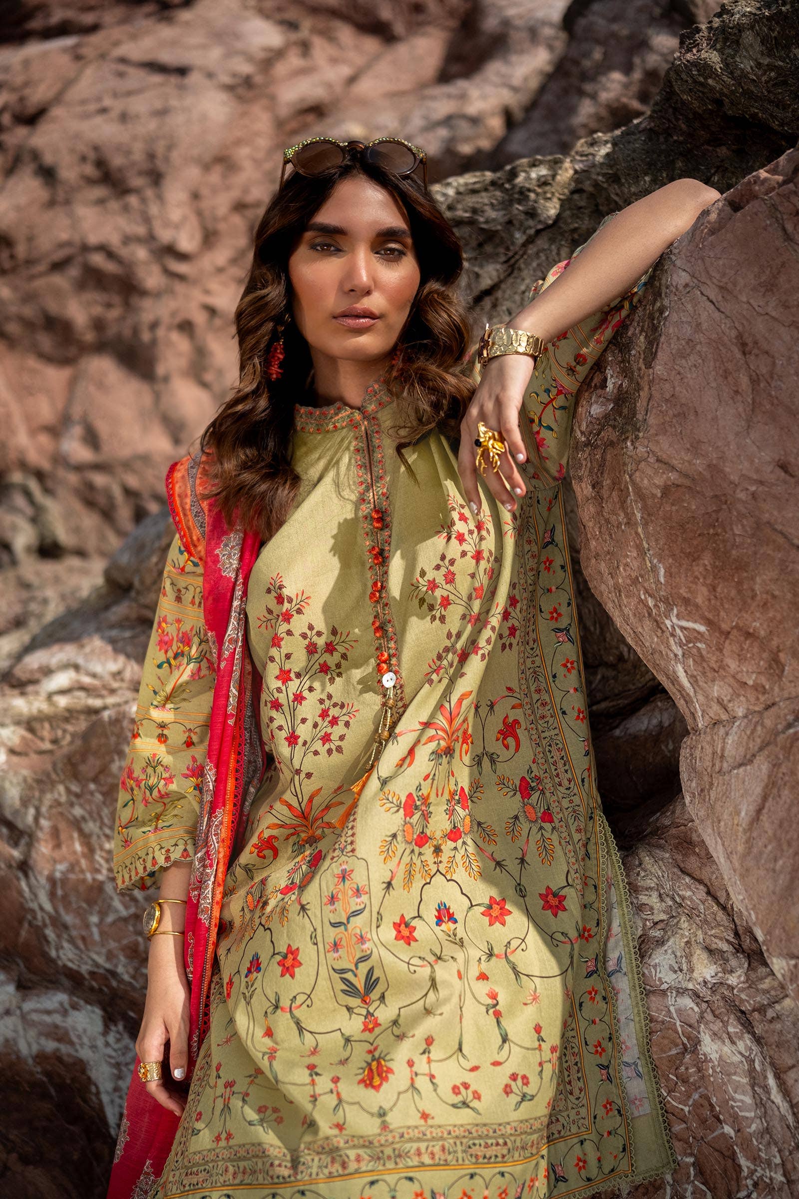 Sana Safinaz | Mahay Spring 24 | H241-023B-2DD - Official Sana Safinaz stockist in UK - Sakeena London