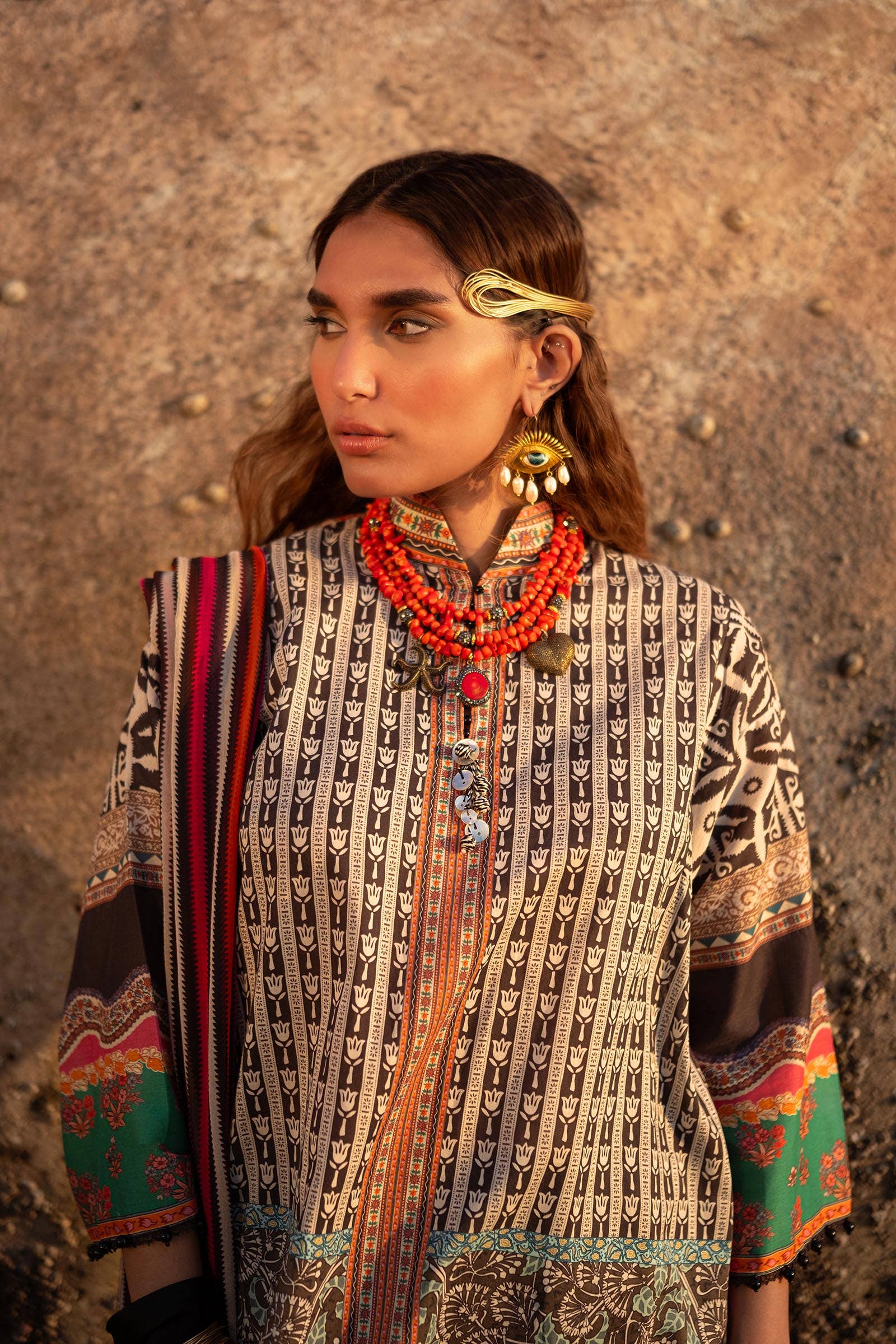 Sana Safinaz | Mahay Spring 24 | H241-024A-2I - Official Sana Safinaz stockist in UK - Sakeena London