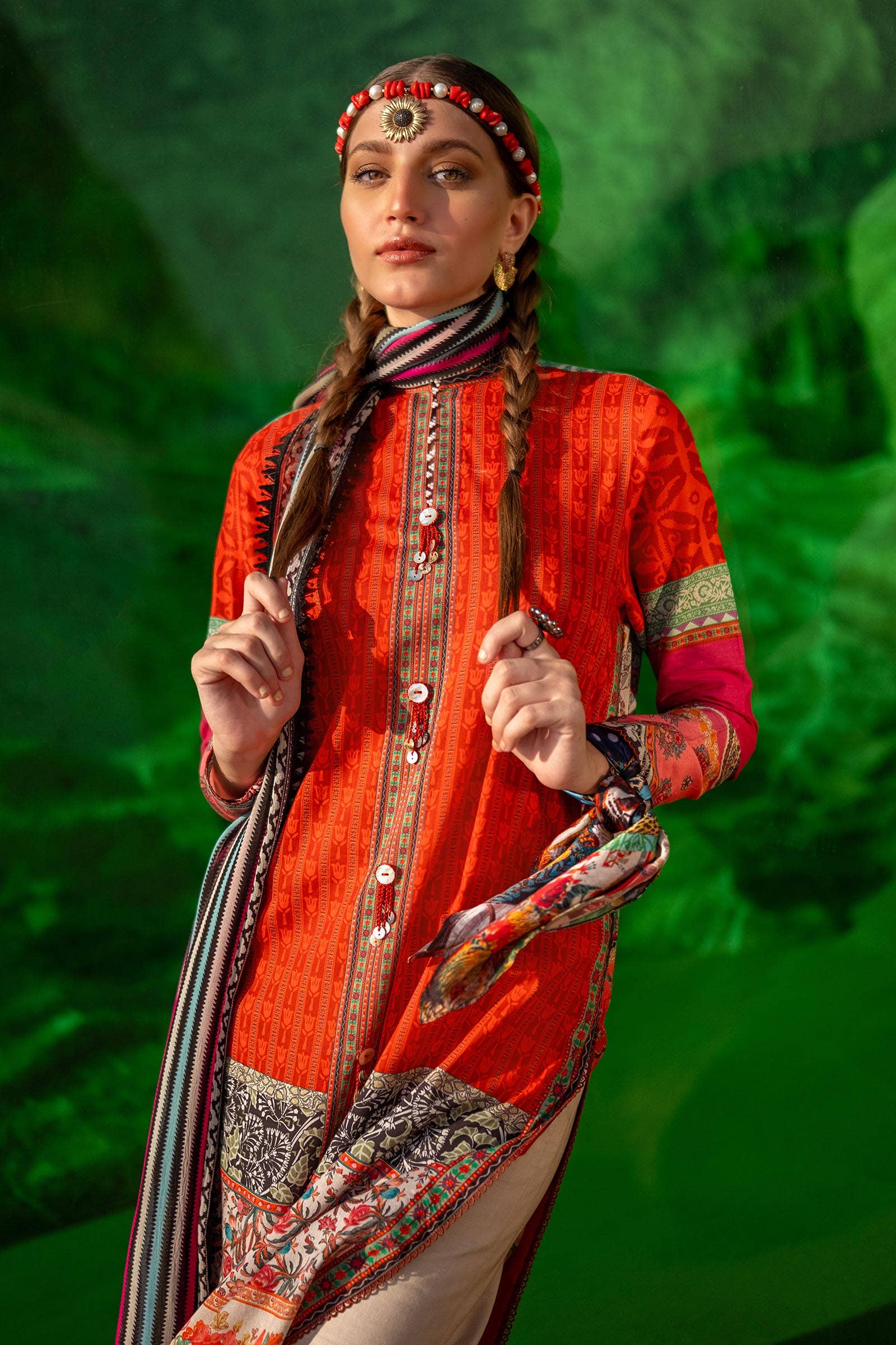 Sana Safinaz | Mahay Spring 24 | H241-024B-2I - Official Sana Safinaz stockist in UK - Sakeena London
