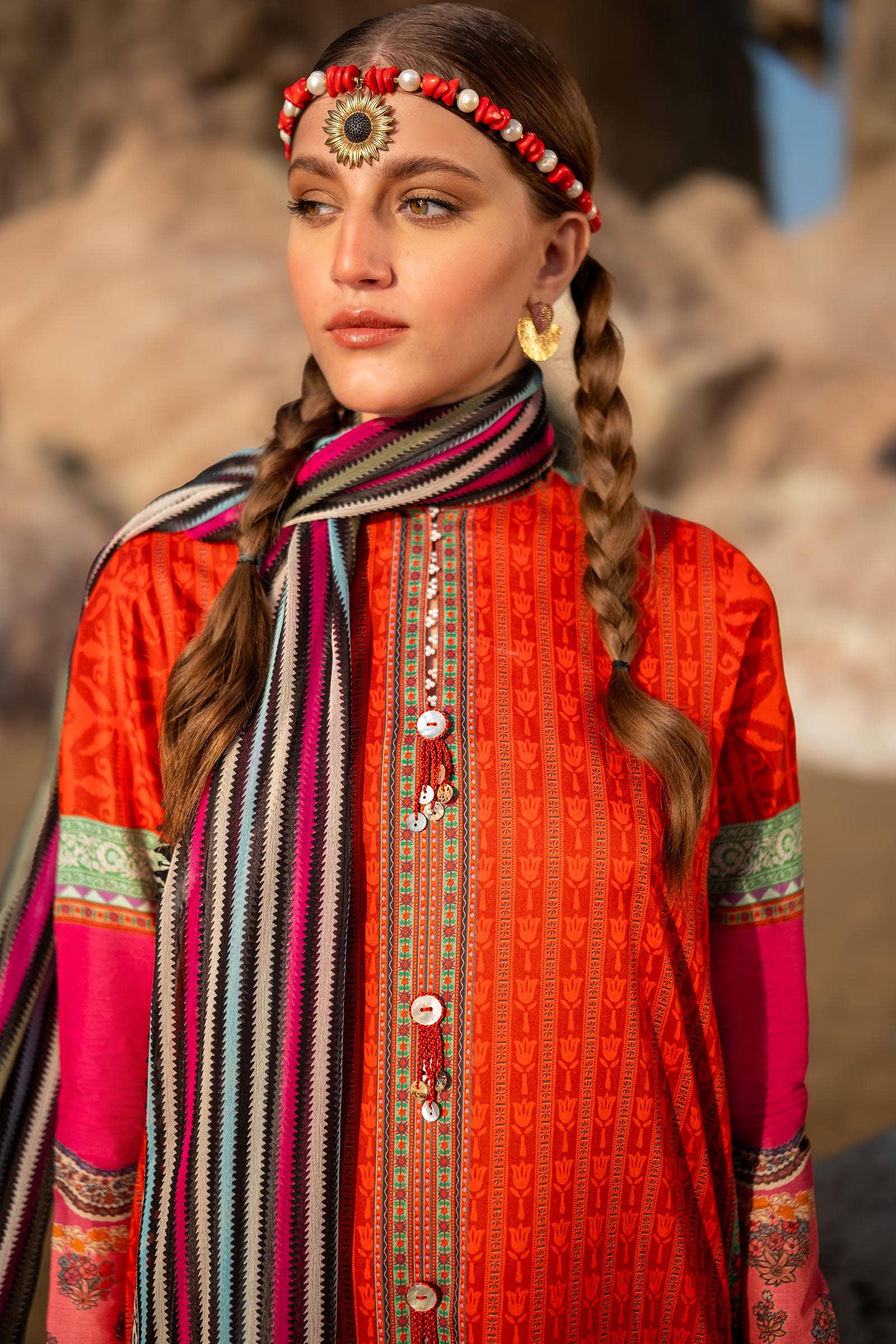 Sana Safinaz | Mahay Spring 24 | H241-024B-2I - Official Sana Safinaz stockist in UK - Sakeena London