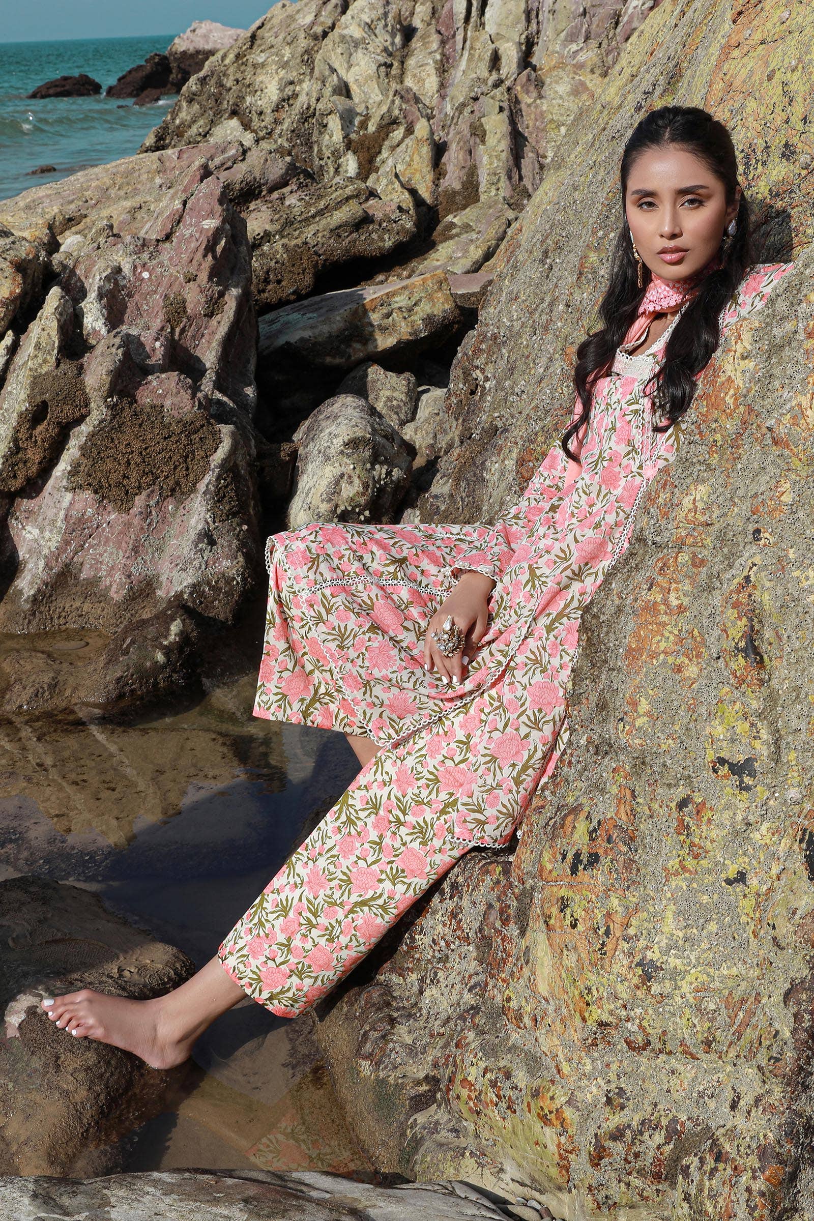 Sana Safinaz | Mahay Spring 24 | H241-004B-3CG - Official Sana Safinaz stockist in UK - Sakeena London