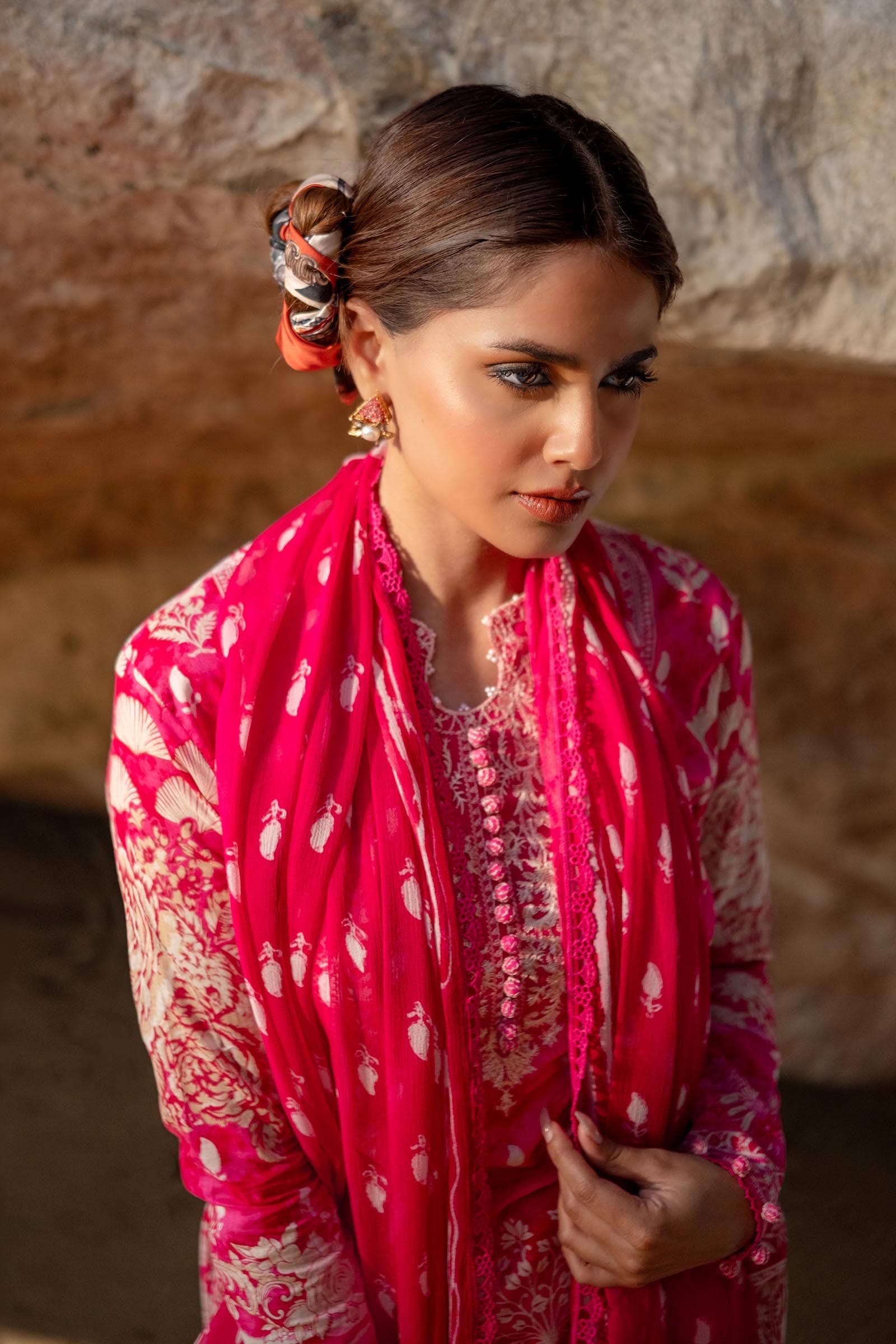 Sana Safinaz | Mahay Spring 24 | H241-005A-3CI - Official Sana Safinaz stockist in UK - Sakeena London