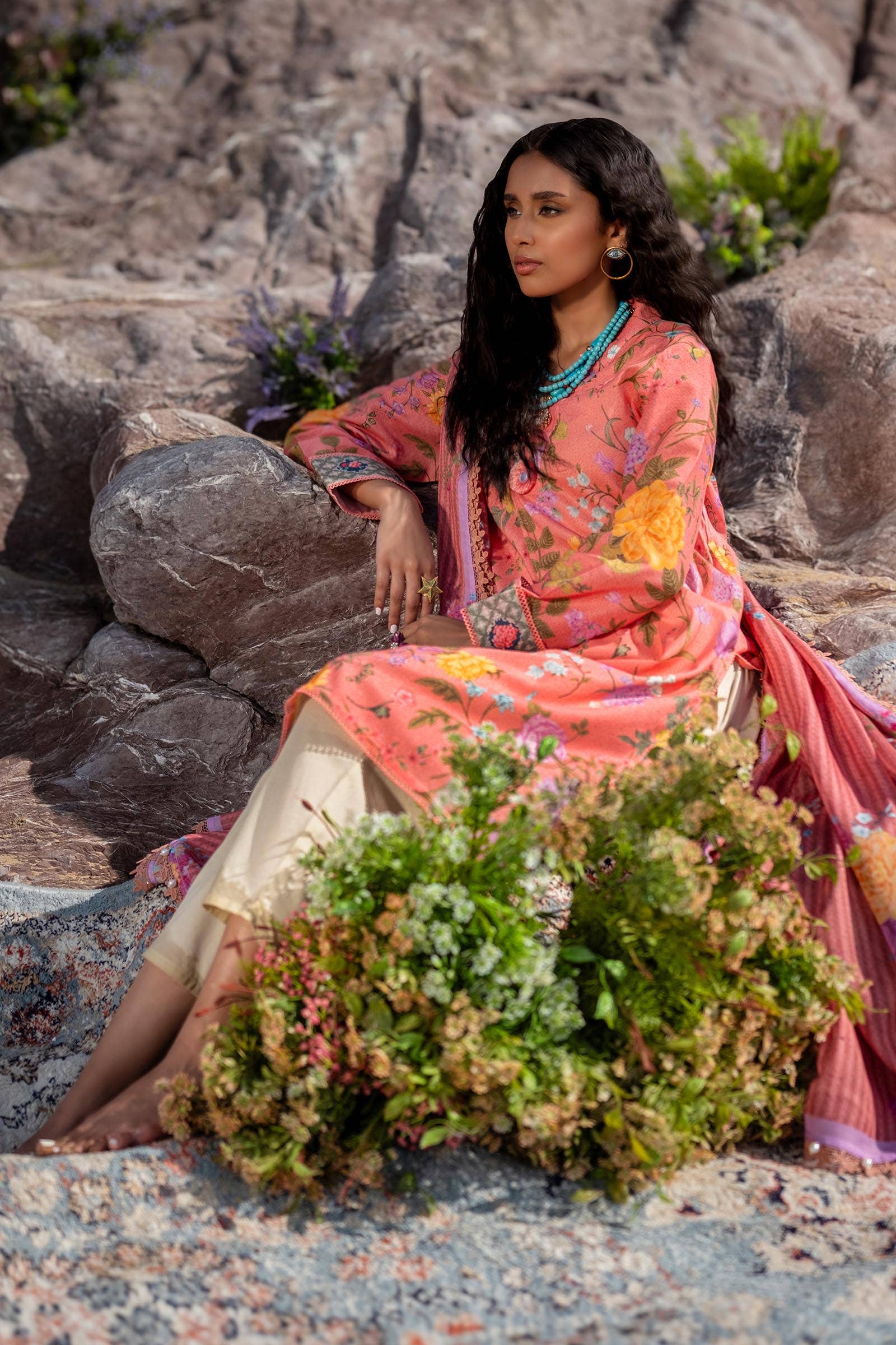 Sana Safinaz | Mahay Spring 24 | H241-007A-2S - Official Sana Safinaz stockist in UK - Sakeena London