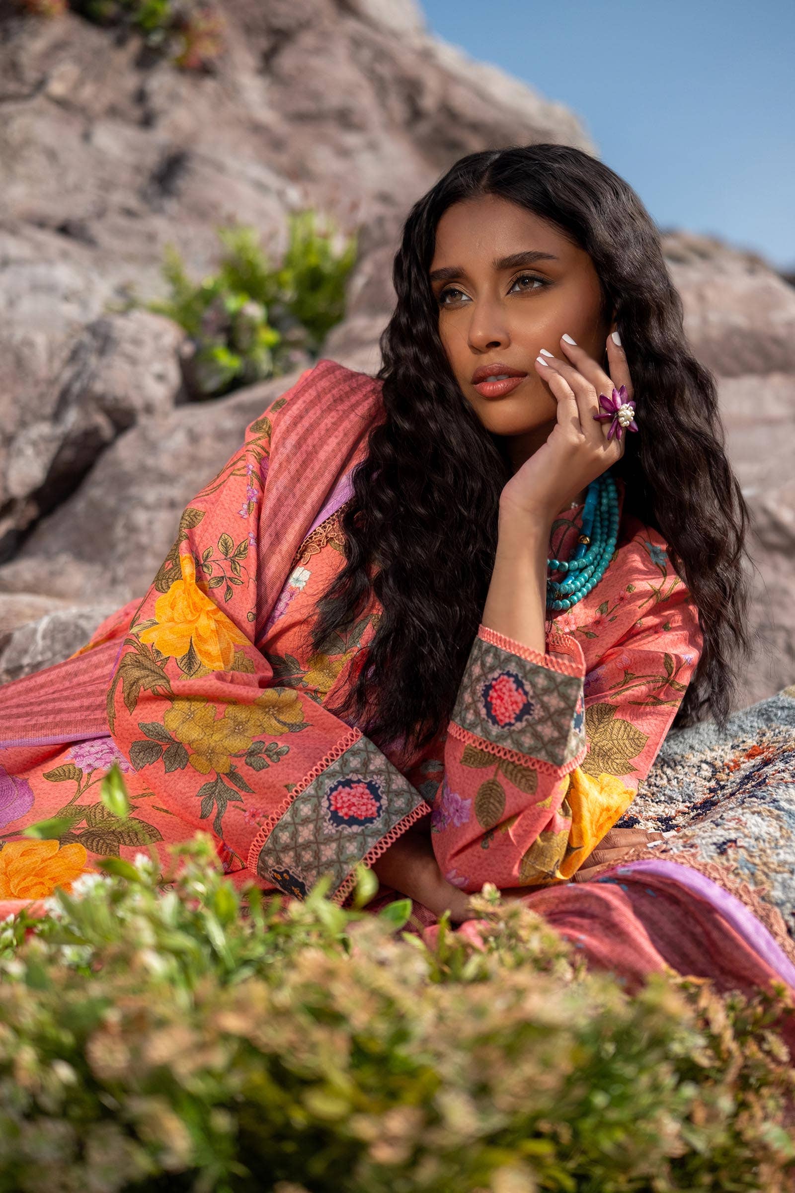 Sana Safinaz | Mahay Spring 24 | H241-007A-2S - Official Sana Safinaz stockist in UK - Sakeena London