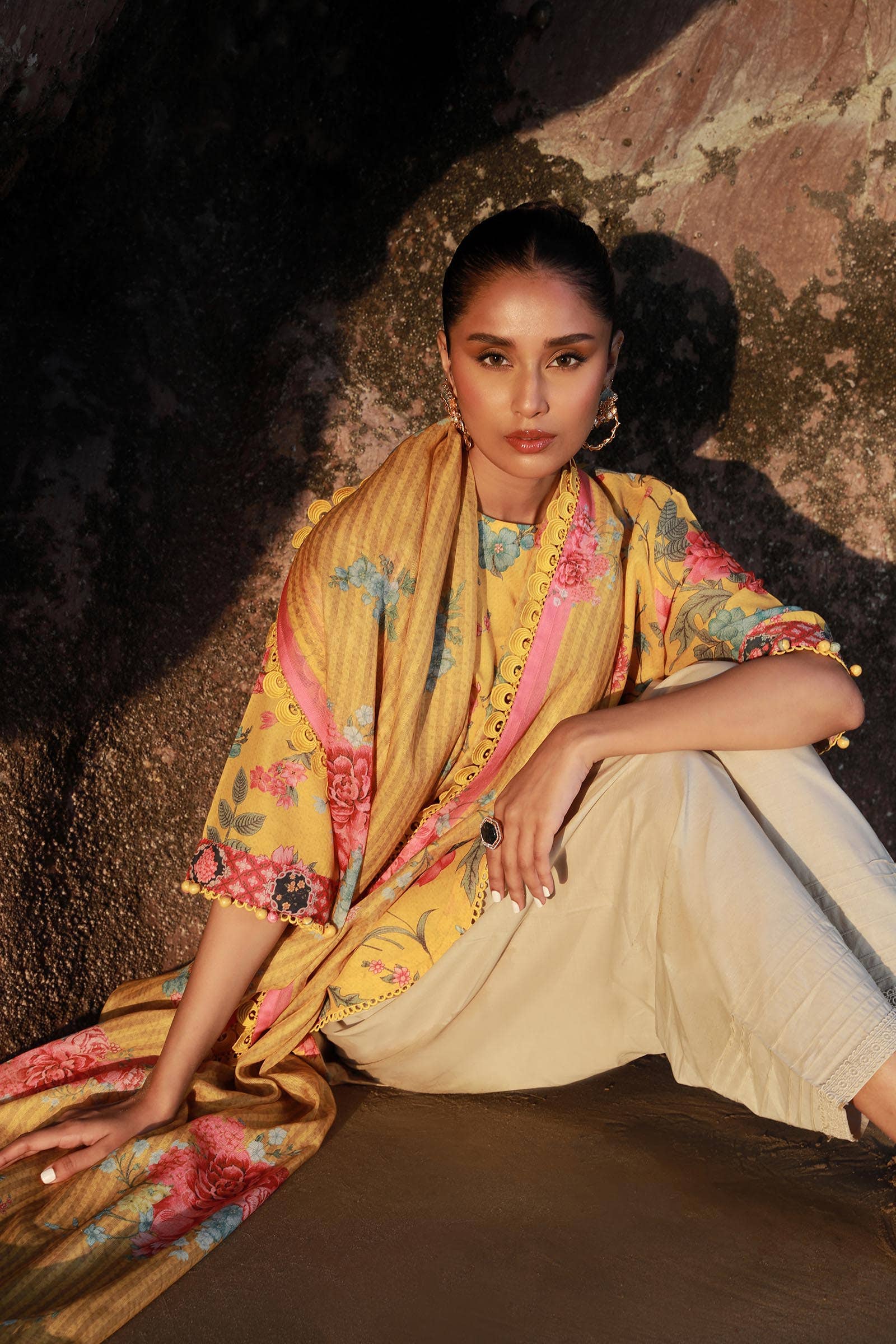Sana Safinaz | Mahay Spring 24 | H241-007B-2S - Official Sana Safinaz stockist in UK - Sakeena London