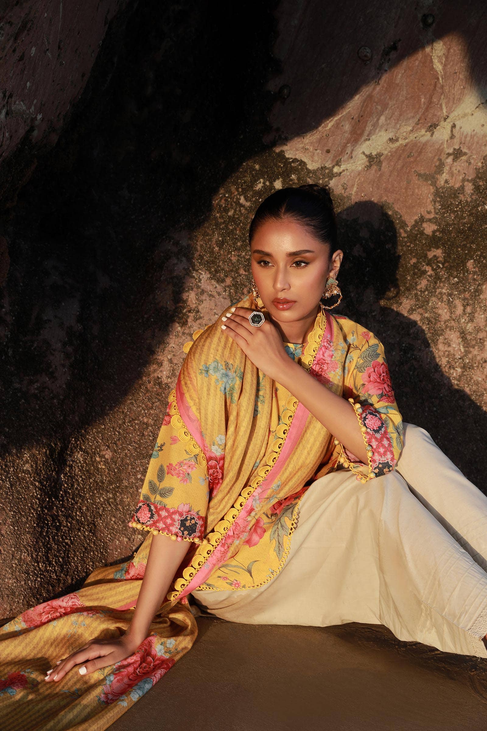 Sana Safinaz | Mahay Spring 24 | H241-007B-2S - Official Sana Safinaz stockist in UK - Sakeena London