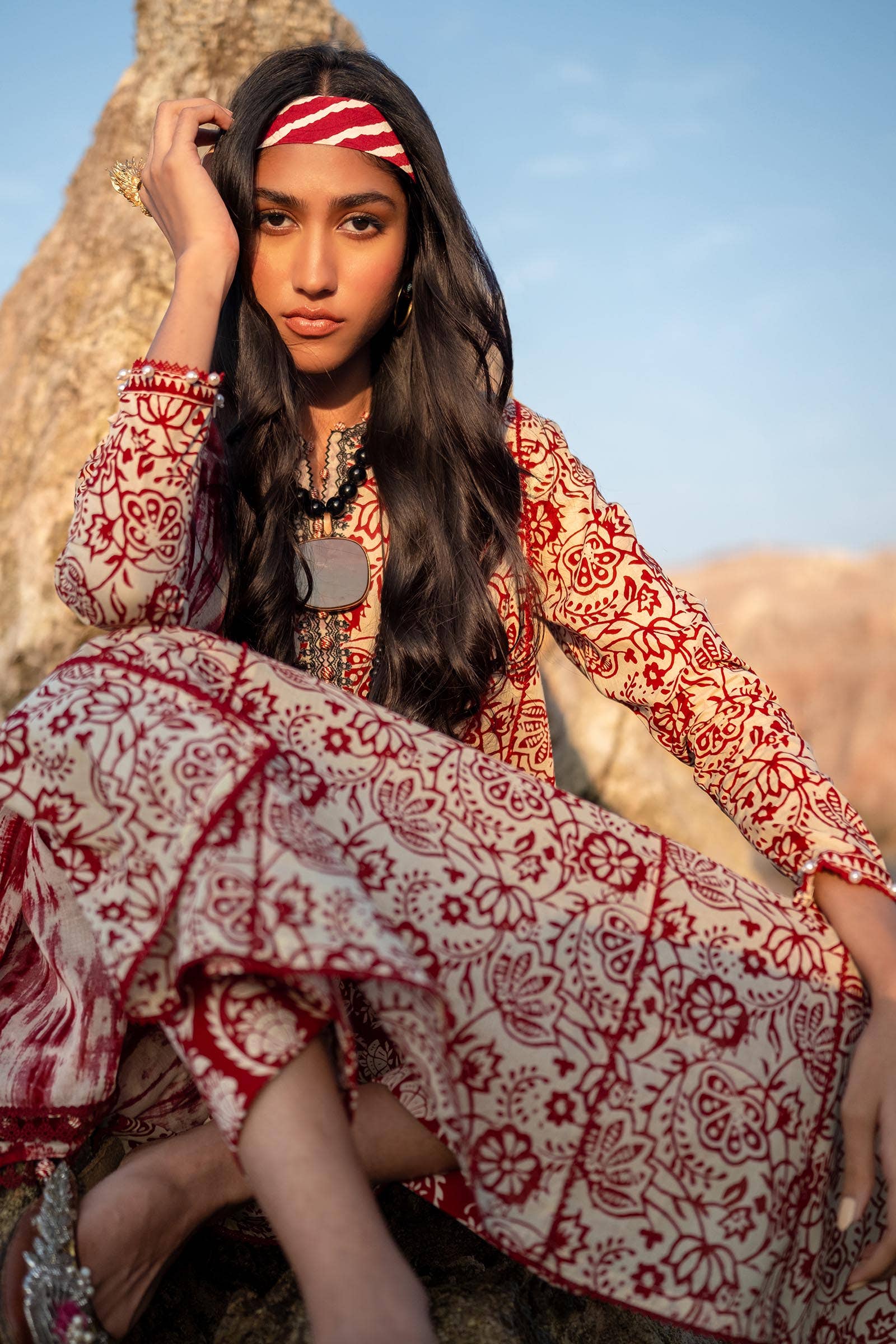 Sana Safinaz | Mahay Spring 24 | H241-008B-3CG - Official Sana Safinaz stockist in UK - Sakeena London