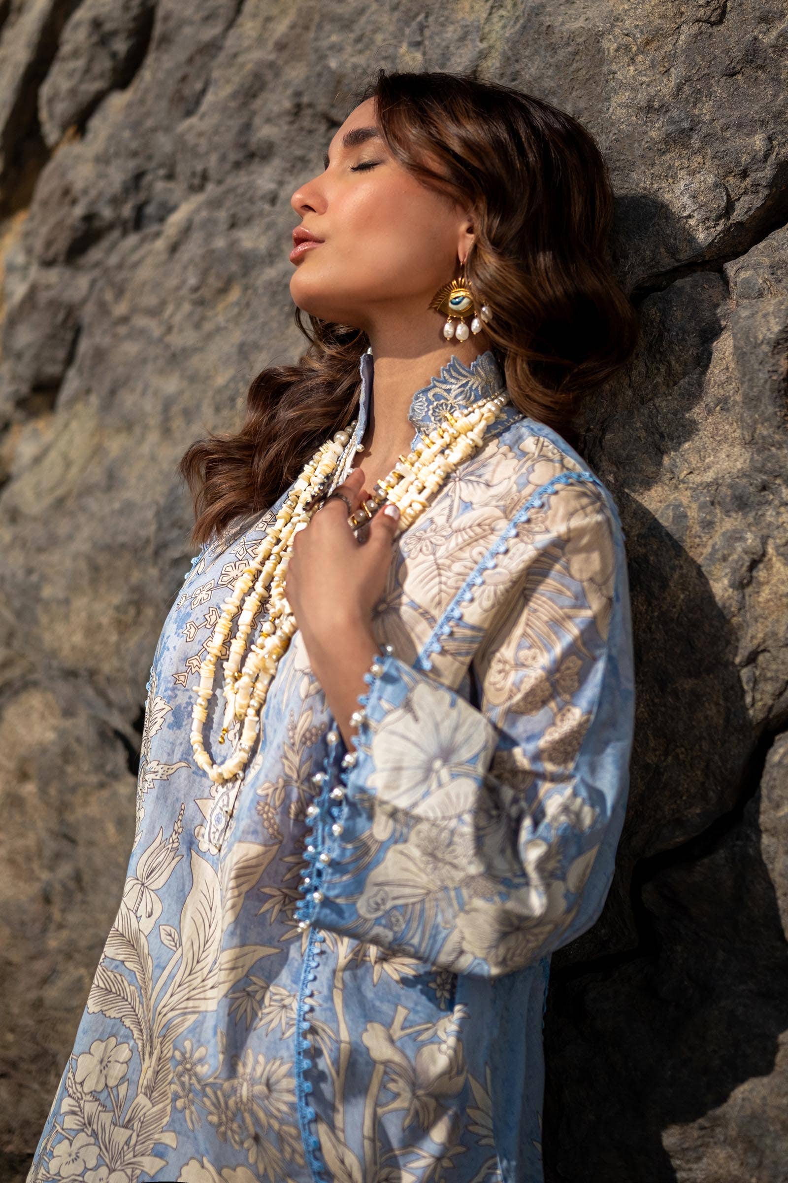 Sana Safinaz | Mahay Spring 24 | H241-009A-2DD - Official Sana Safinaz stockist in UK - Sakeena London