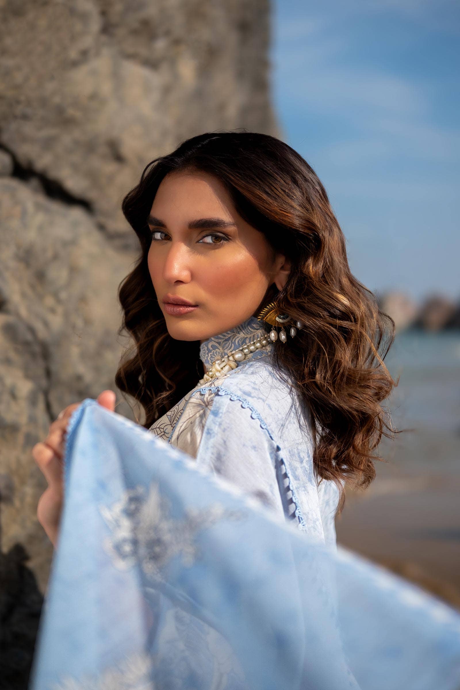 Sana Safinaz | Mahay Spring 24 | H241-009A-2DD - Official Sana Safinaz stockist in UK - Sakeena London