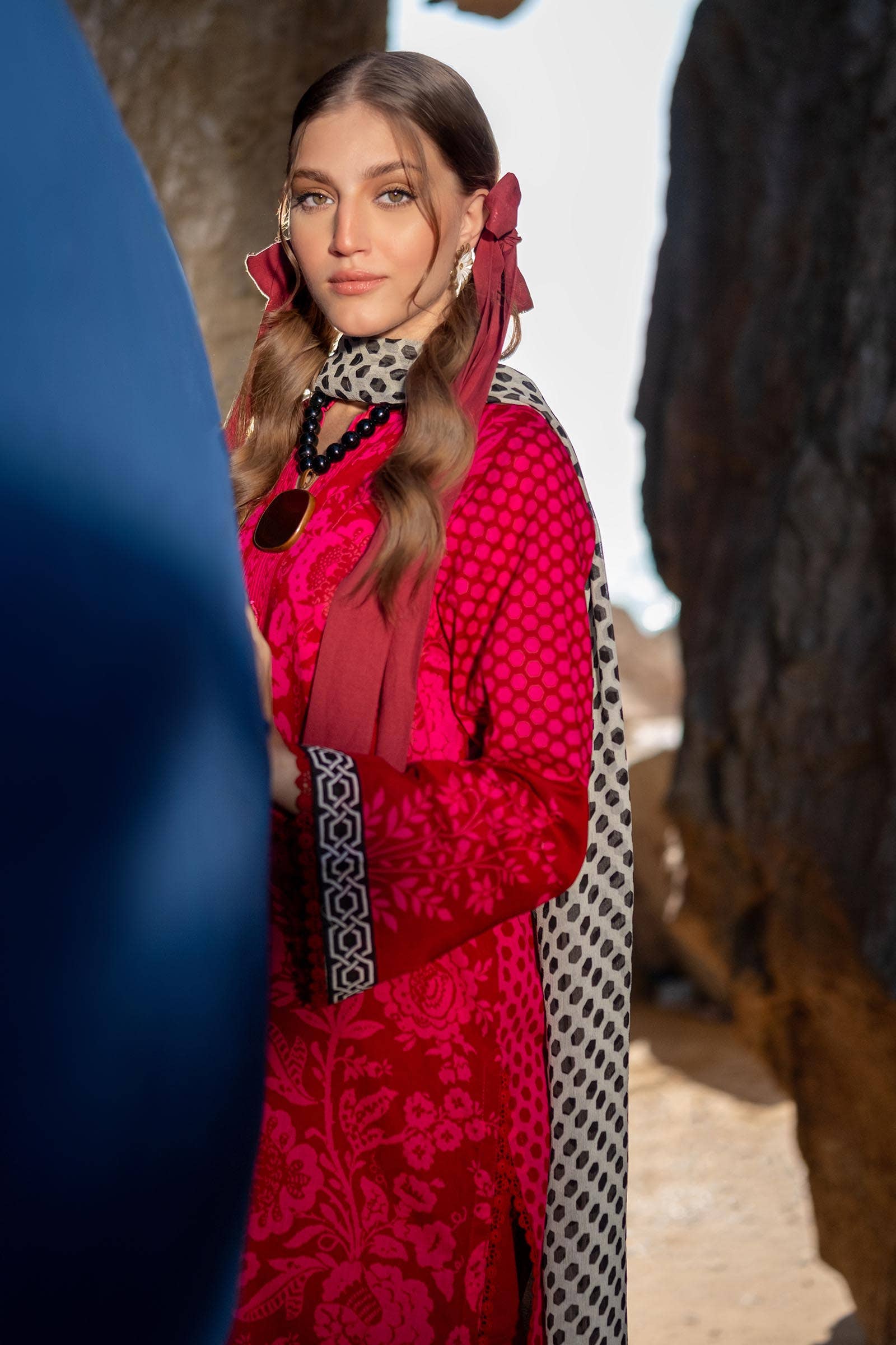 Sana Safinaz | Mahay Spring 24 | H241-010A-3CI - Official Sana Safinaz stockist in UK - Sakeena London