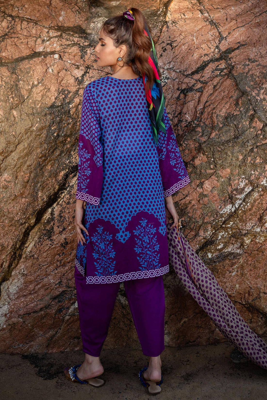Sana Safinaz | Mahay Spring 24 | H241-010B-3CI - Official Sana Safinaz stockist in UK - Sakeena London