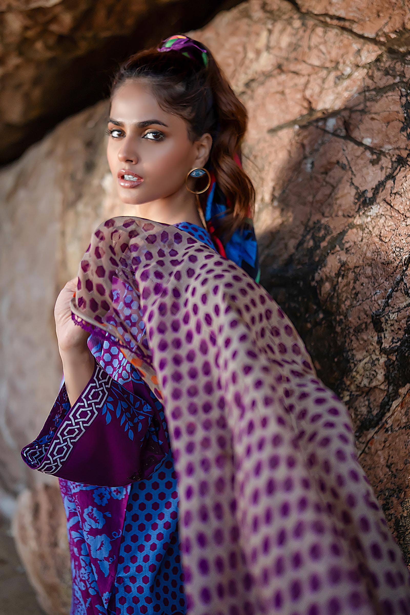 Sana Safinaz | Mahay Spring 24 | H241-010B-3CI - Official Sana Safinaz stockist in UK - Sakeena London