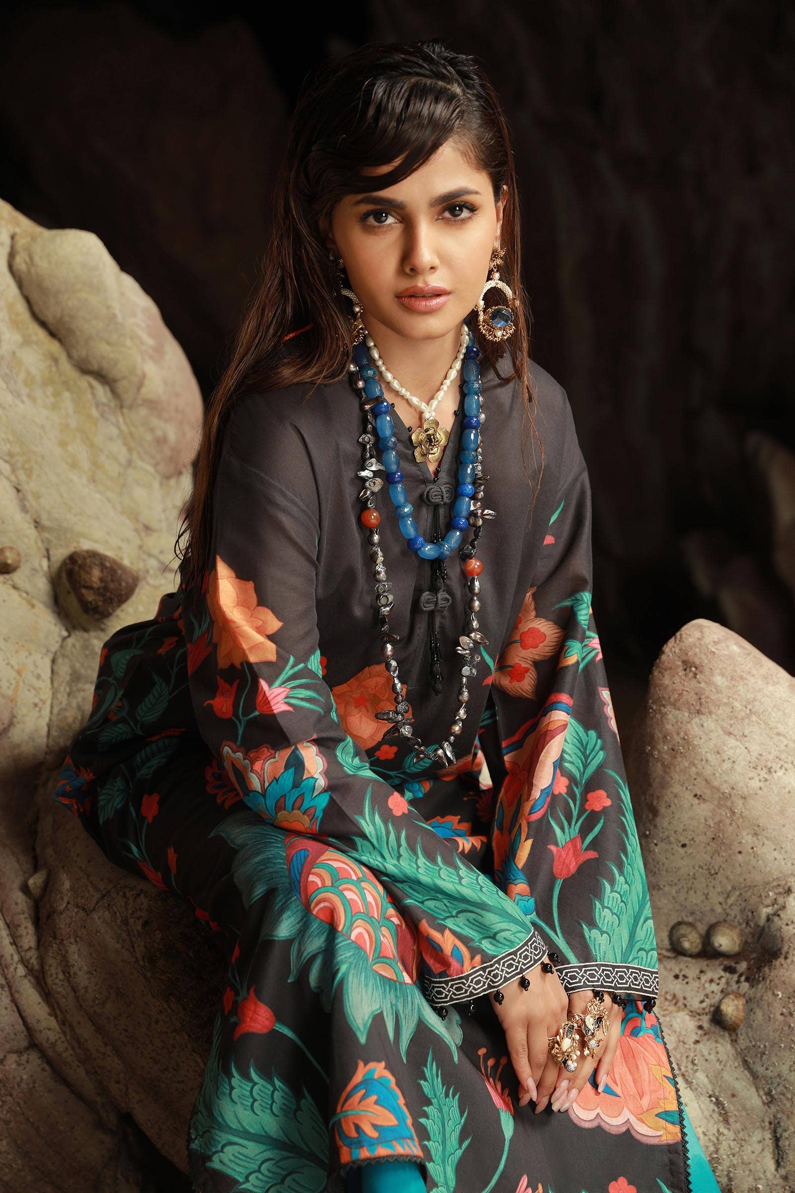 Sana Safinaz | Mahay Spring 24 | H241-011A-2C - Official Sana Safinaz stockist in UK - Sakeena London
