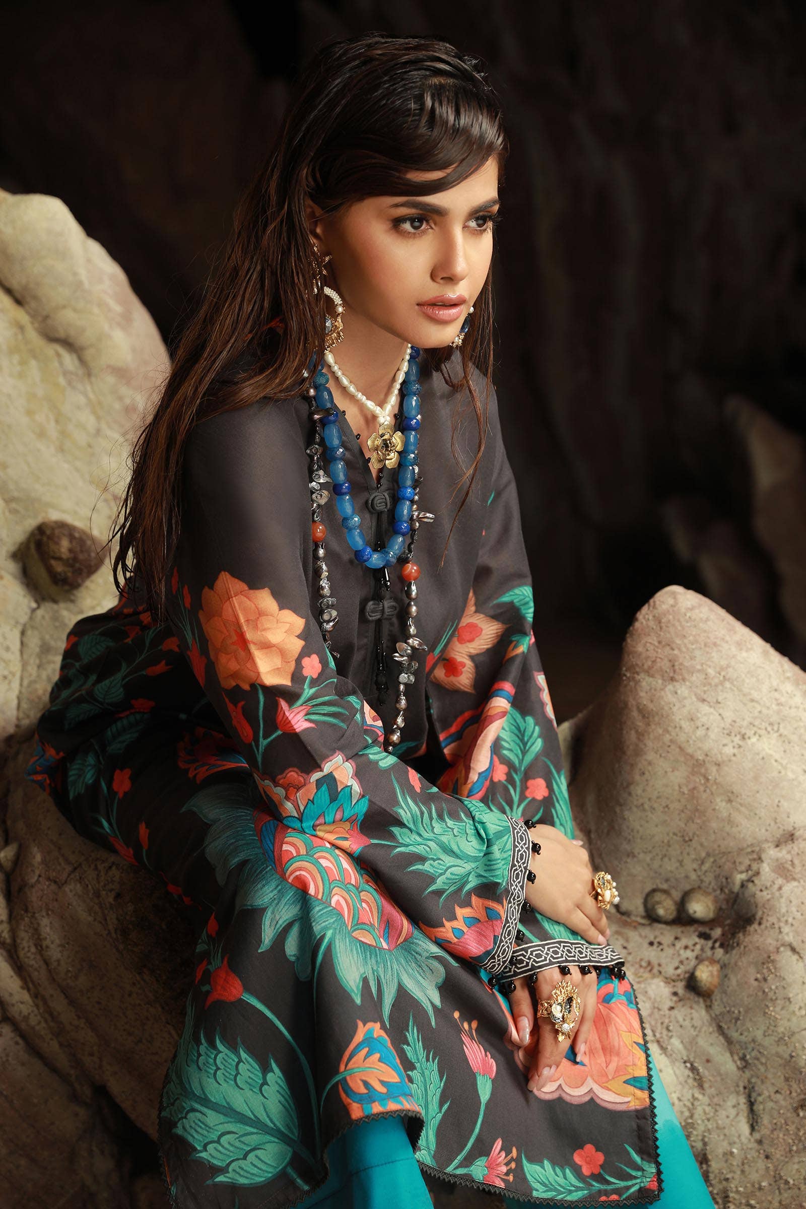 Sana Safinaz | Mahay Spring 24 | H241-011A-2C - Official Sana Safinaz stockist in UK - Sakeena London