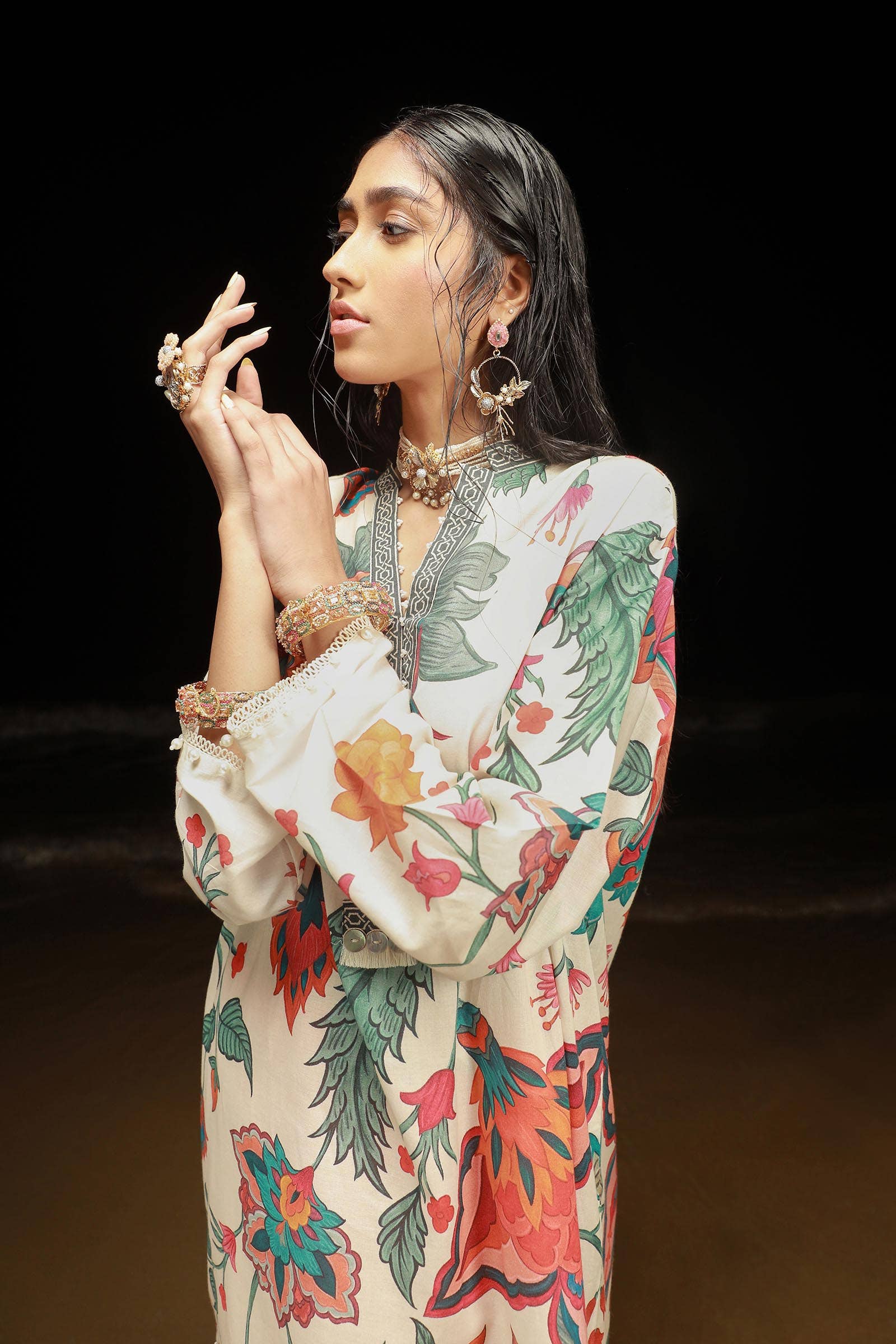 Sana Safinaz | Mahay Spring 24 | H241-011B-2C - Official Sana Safinaz stockist in UK - Sakeena London