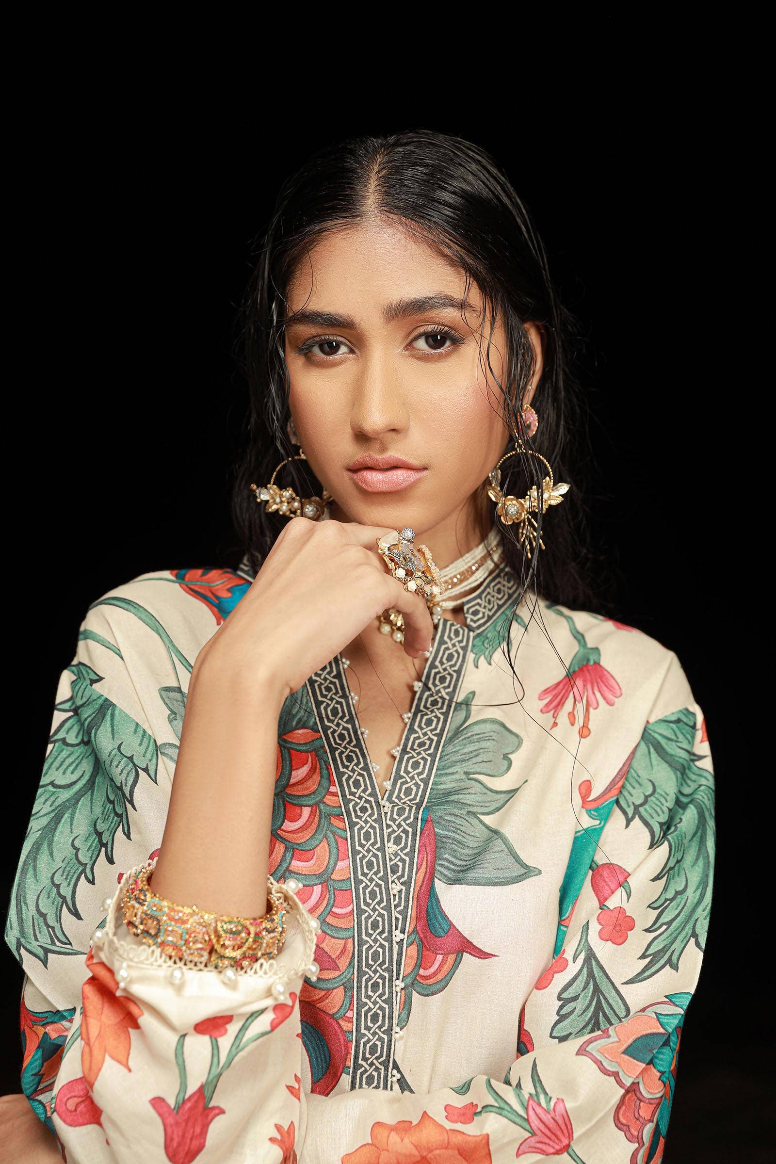 Sana Safinaz | Mahay Spring 24 | H241-011B-2C - Official Sana Safinaz stockist in UK - Sakeena London