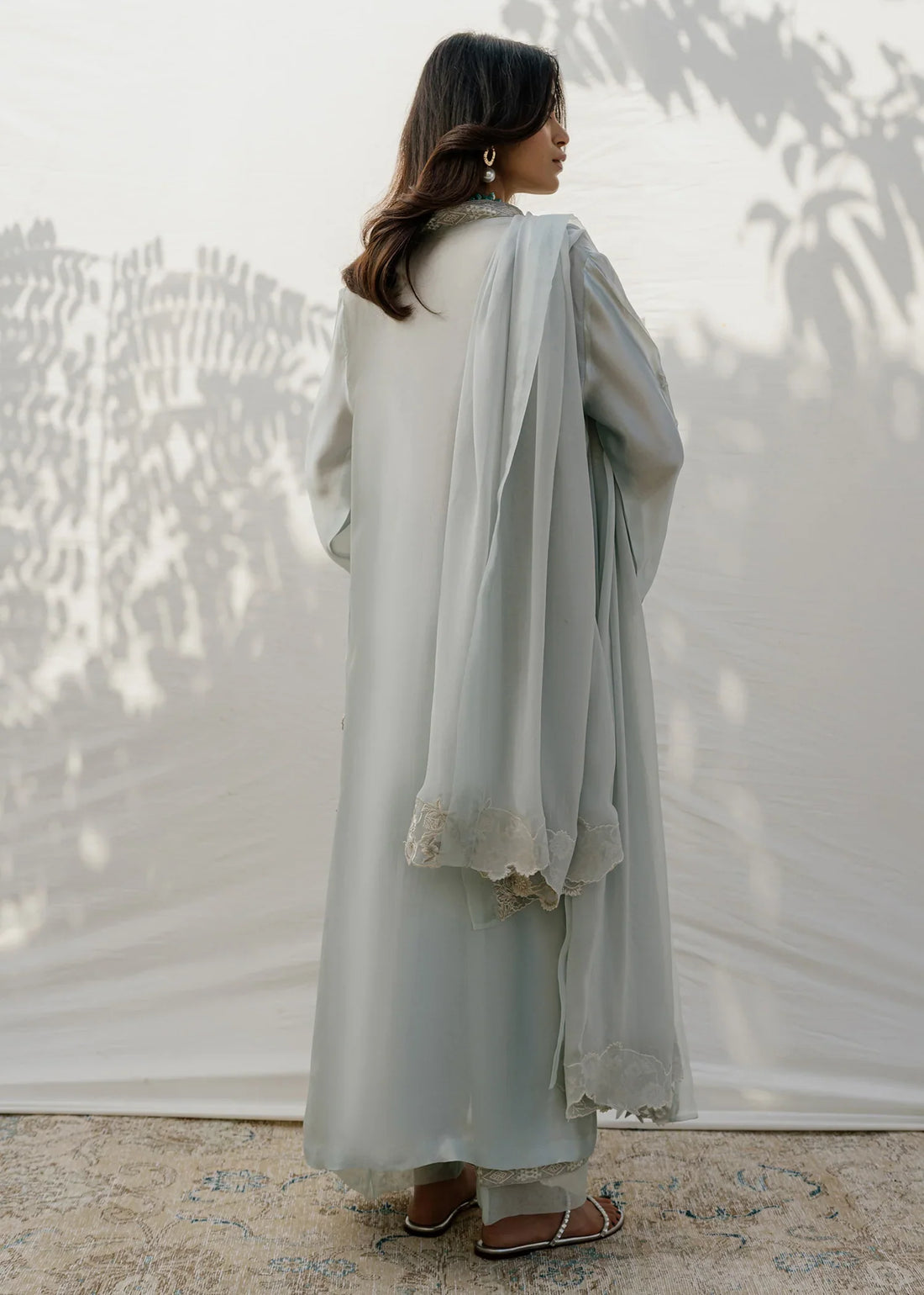 Mahgul | Eid Edit 2024 | Silver Light - Official Mahgul stockist in UK - Sakeena London