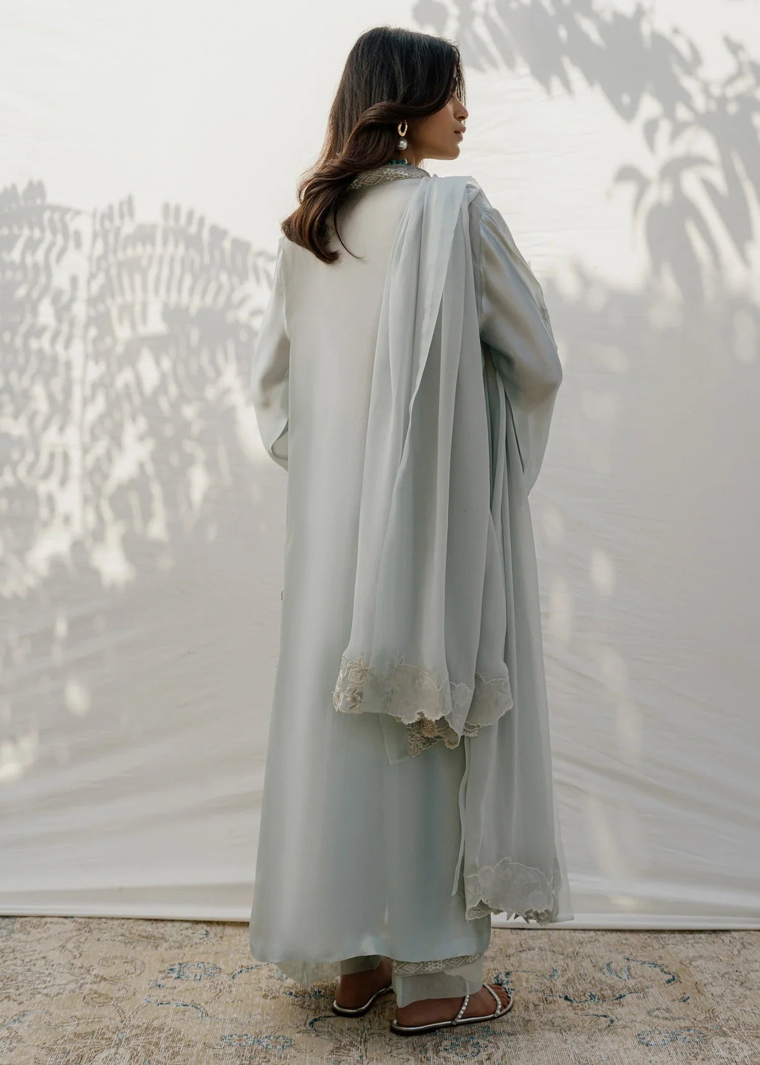 Mahgul | Eid Edit 2024 | Silver Light - Official Mahgul stockist in UK - Sakeena London