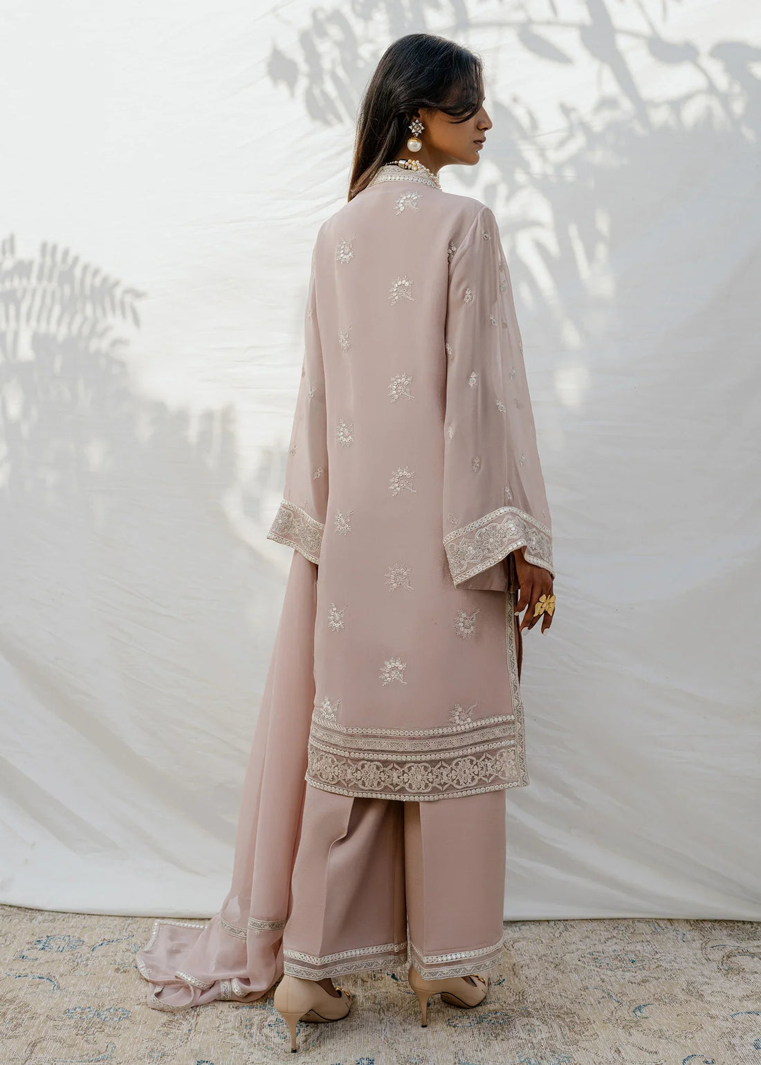 Mahgul | Eid Edit 2024 | Mauve Flora - Official Mahgul stockist in UK - Sakeena London