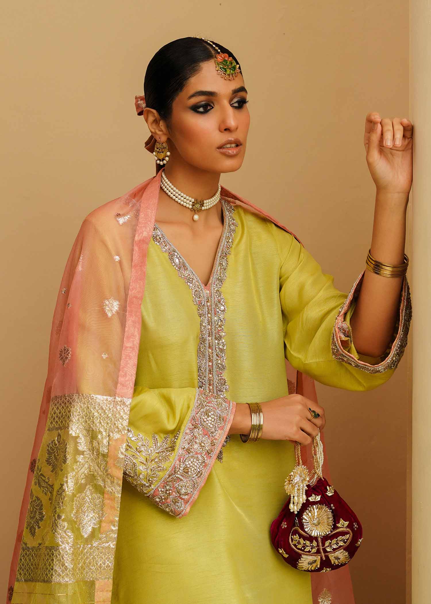 Mahgul | Eid Edit 2024 | Lemon Mint - Official Mahgul stockist in UK - Sakeena London