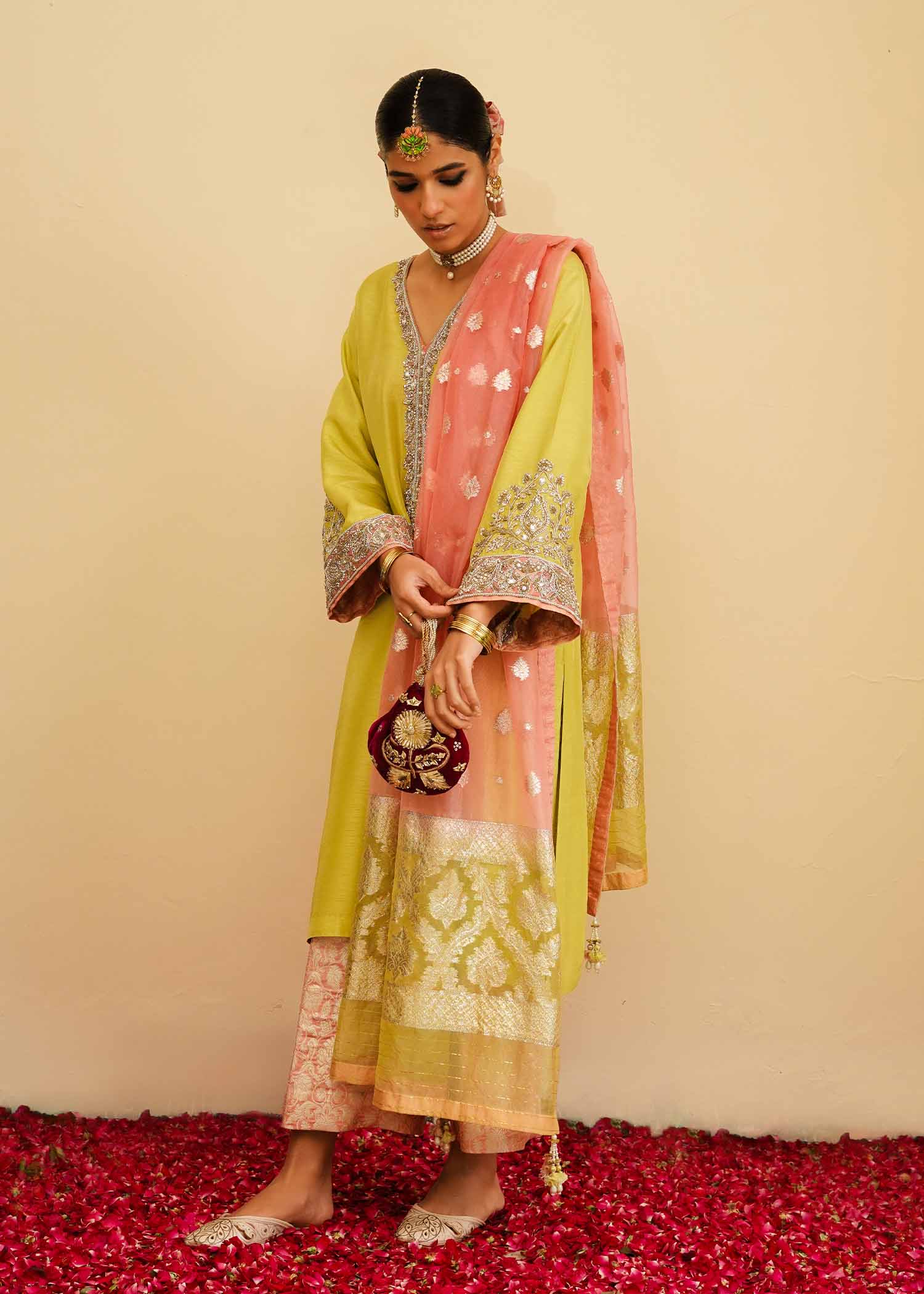 Mahgul | Eid Edit 2024 | Lemon Mint - Official Mahgul stockist in UK - Sakeena London