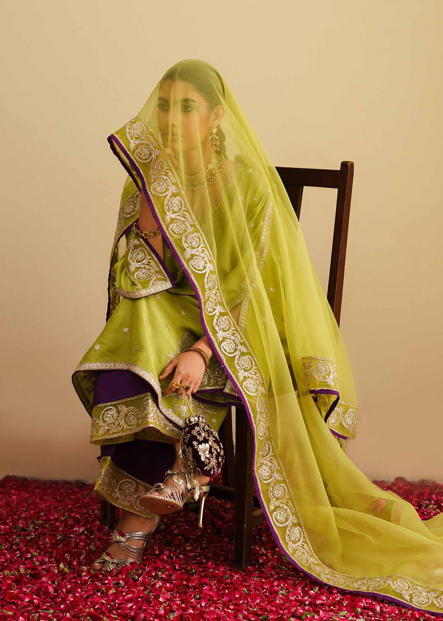 Mahgul | Eid Edit 2024 | Twilight Garden - Official Mahgul stockist in UK - Sakeena London