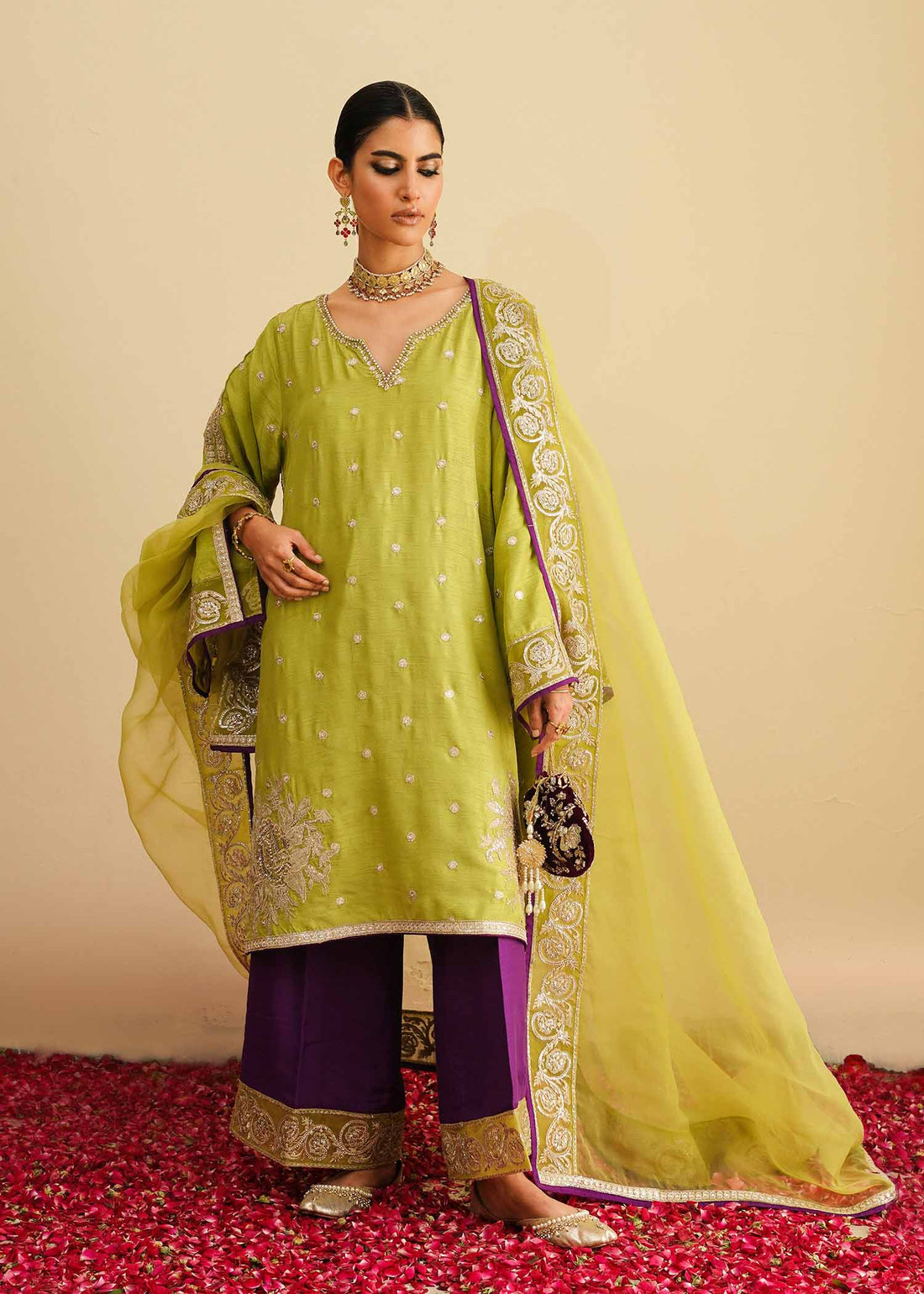 Mahgul | Eid Edit 2024 | Twilight Garden - Official Mahgul stockist in UK - Sakeena London