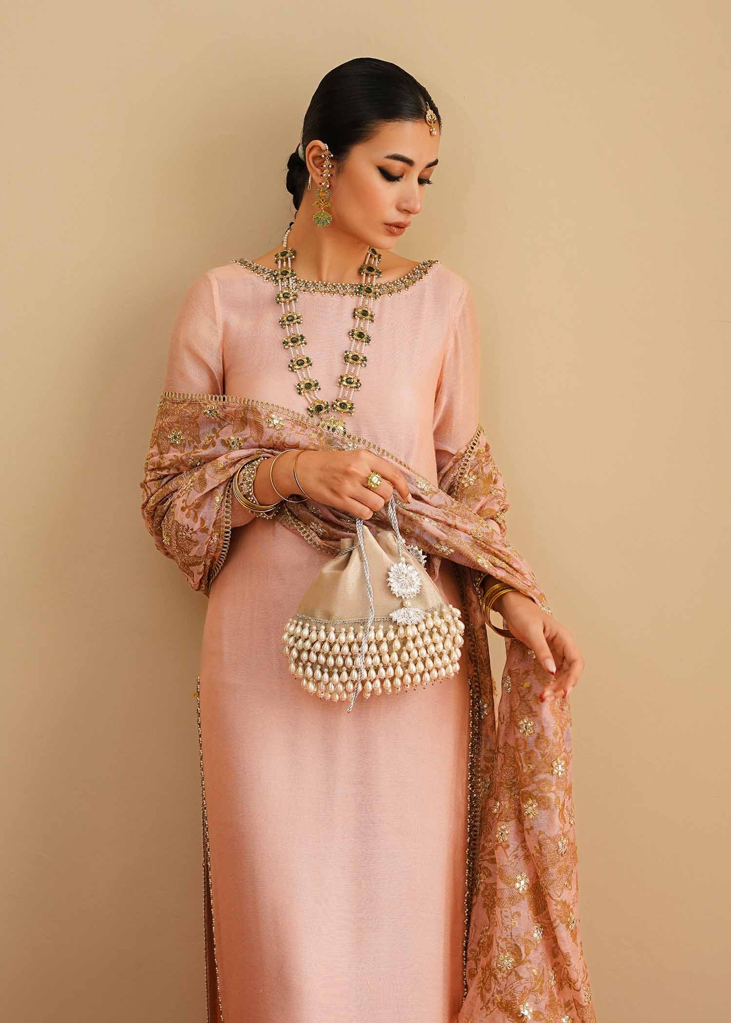 Mahgul | Eid Edit 2024 | Pink Elegance - Official Mahgul stockist in UK - Sakeena London