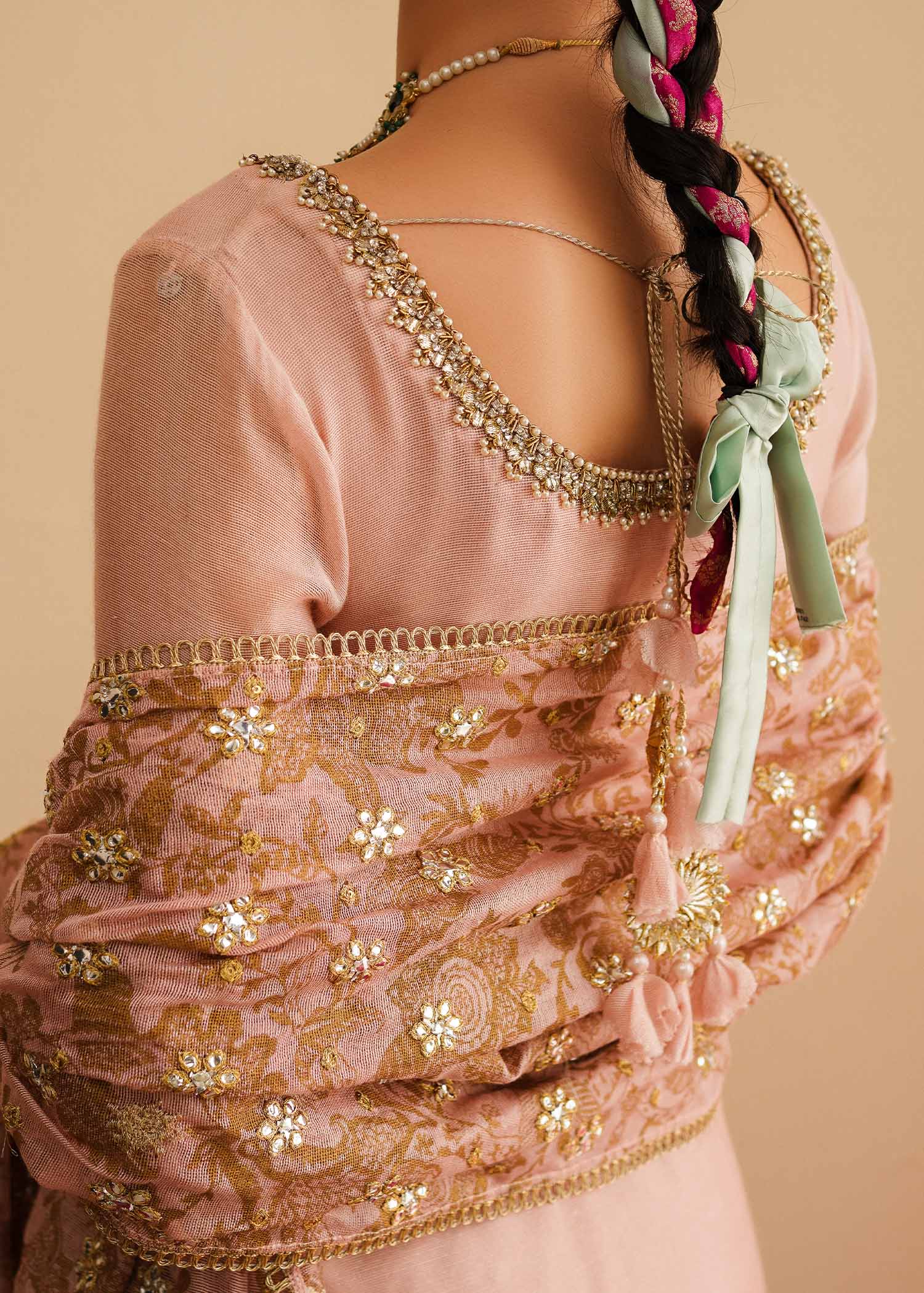 Mahgul | Eid Edit 2024 | Pink Elegance - Official Mahgul stockist in UK - Sakeena London