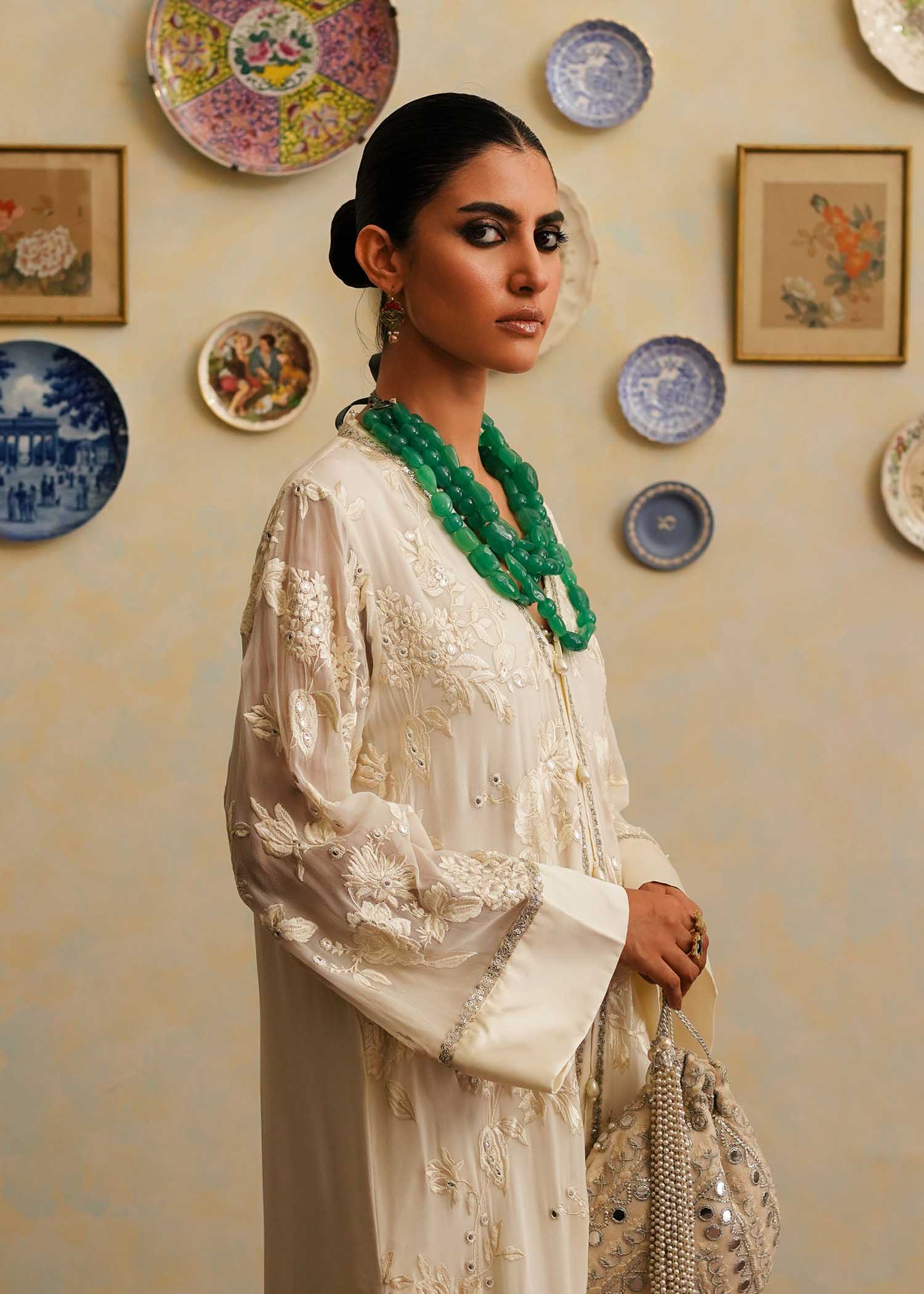 Mahgul | Eid Edit 2024 | Luxe Ivoir - Official Mahgul stockist in UK - Sakeena London