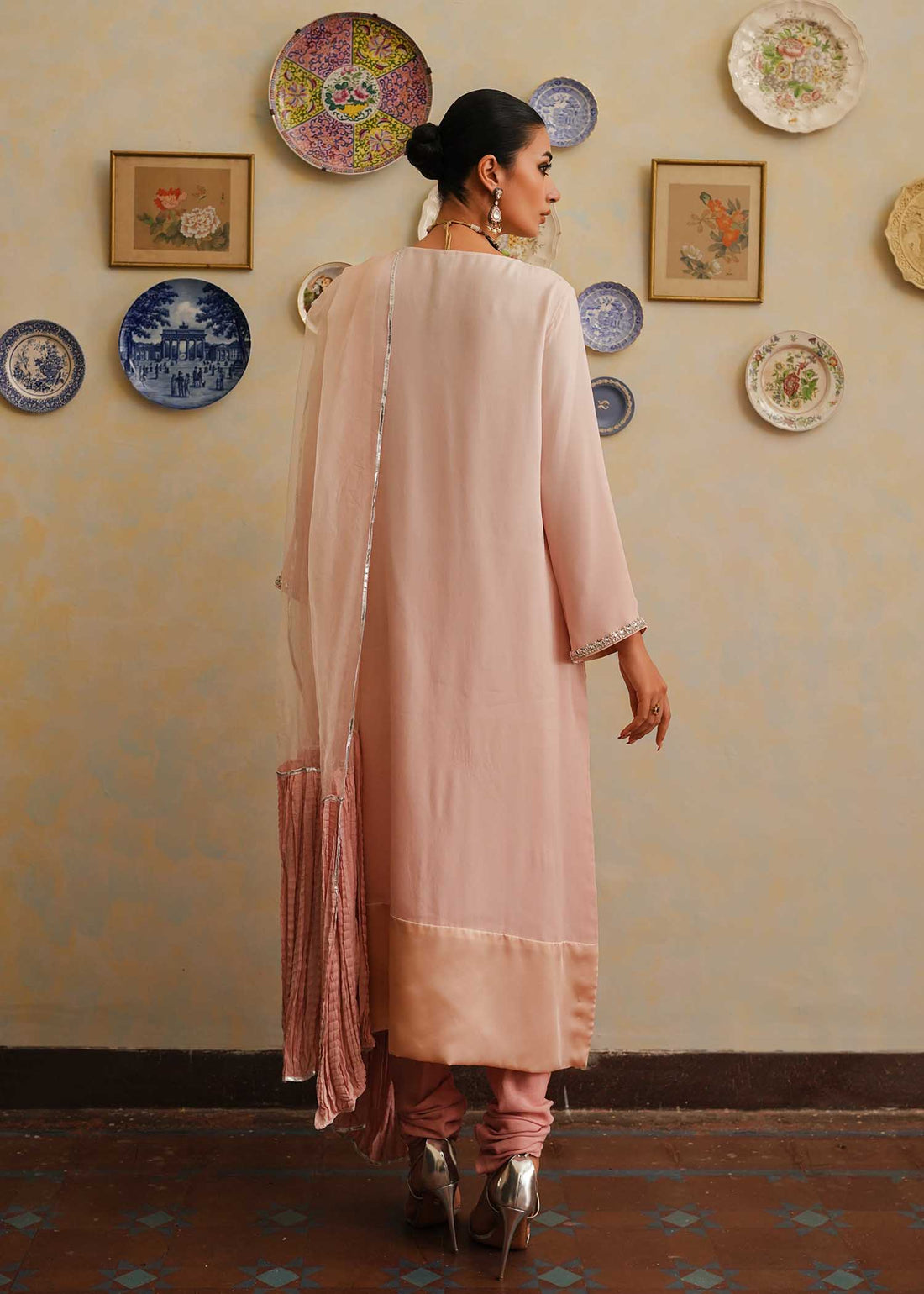 Mahgul | Eid Edit 2024 | Pink Shade - Official Mahgul stockist in UK - Sakeena London