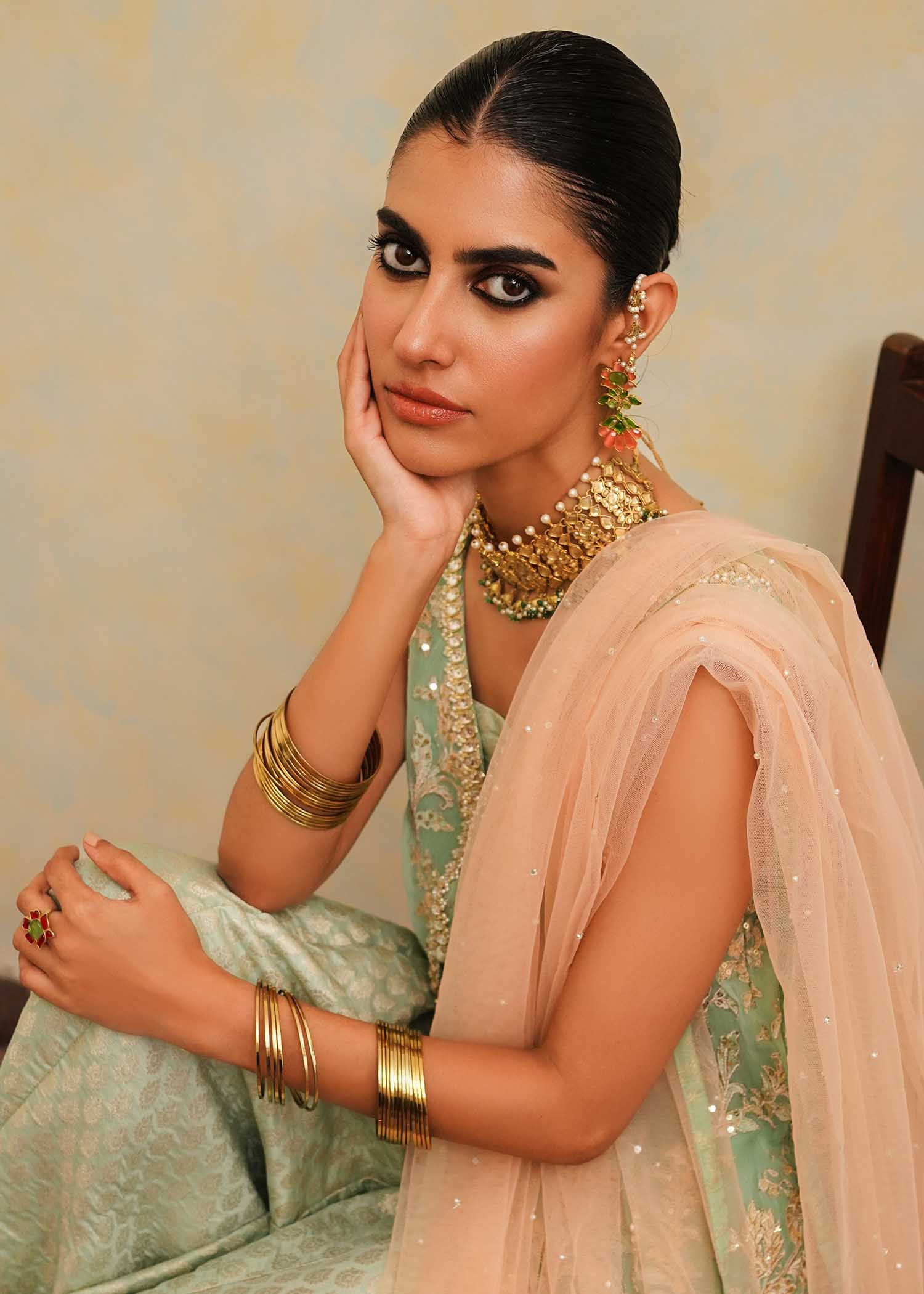Mahgul | Eid Edit 2024 | Aqua Dream - Official Mahgul stockist in UK - Sakeena London