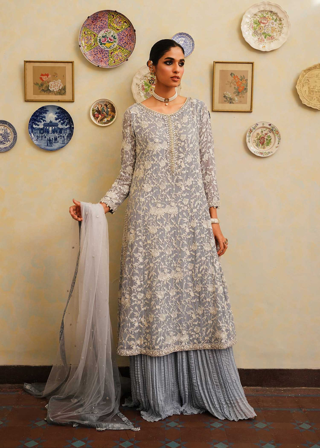 Mahgul | Eid Edit 2024 | Sage Reverie - Official Mahgul stockist in UK - Sakeena London