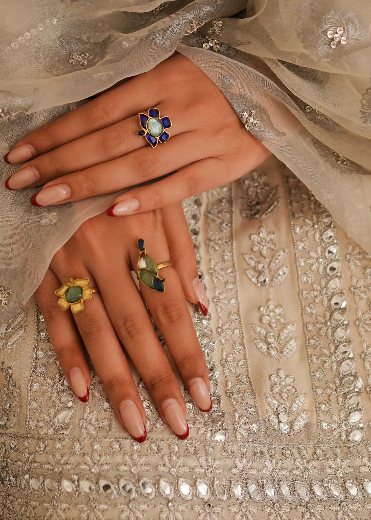 Mahgul | Eid Edit 2024 | Crushed Silver - Official Mahgul stockist in UK - Sakeena London