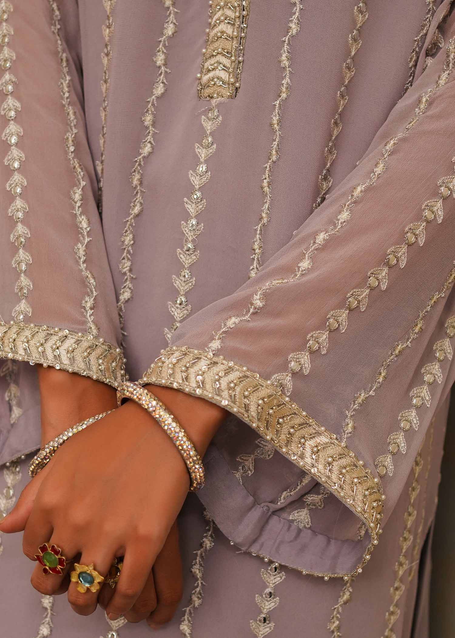 Mahgul | Eid Edit 2024 | Lavender Lines - Official Mahgul stockist in UK - Sakeena London